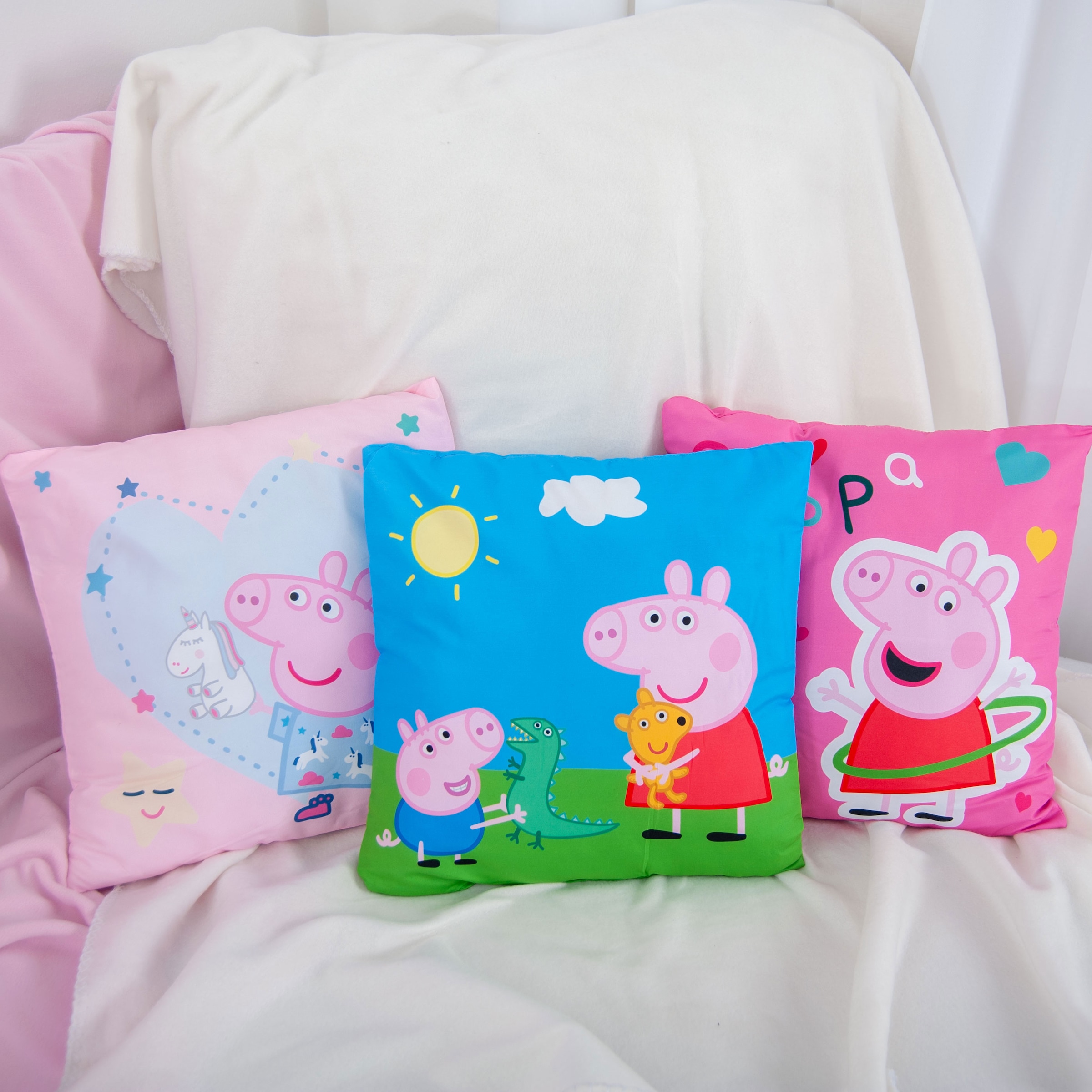 Dekokissen »Peppa Pig«, hochfarbig bedruckt