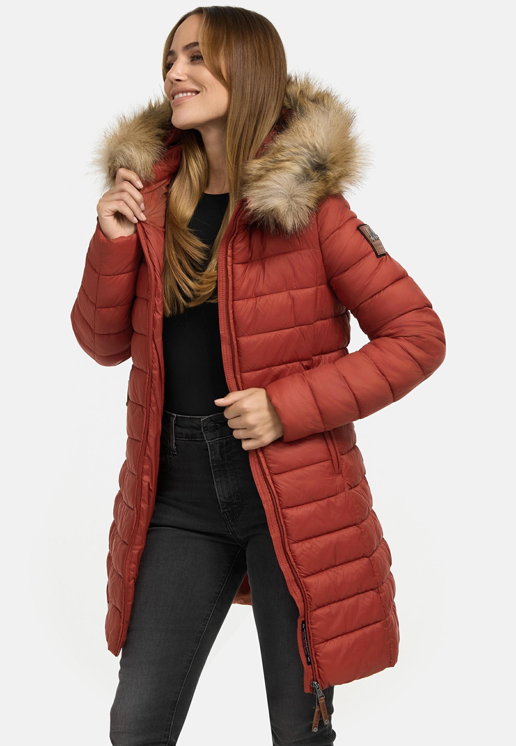 Marikoo Steppmantel »Steppmantel Rose-Stepp«