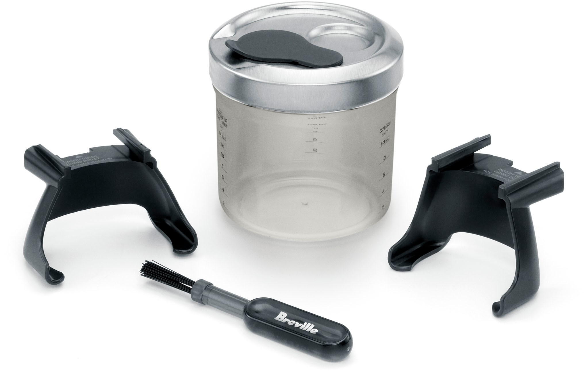 Sage Kaffeemühle »the Smart Grinder Pro SCG820BTR Black Truffle«, 165 W, Kegelmahlwerk, 450 g Bohnenbehälter