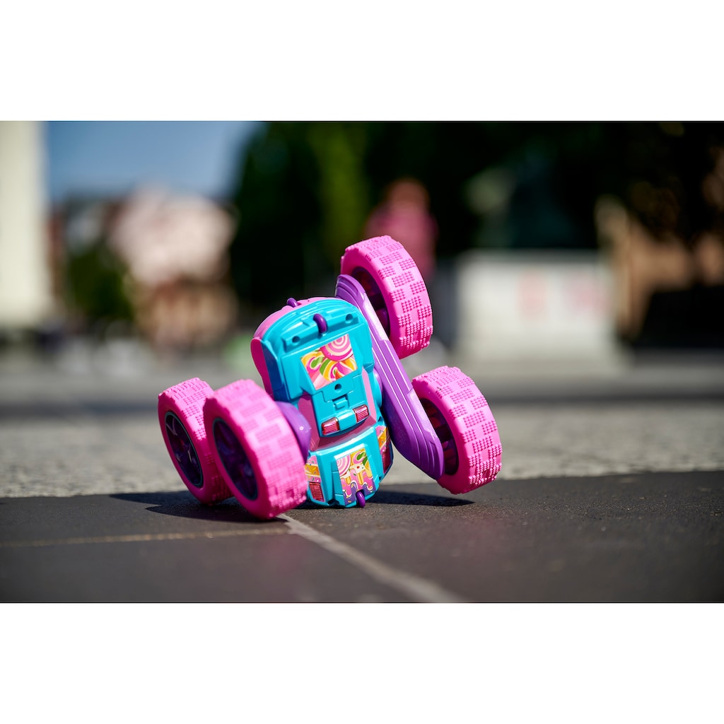 Dickie Toys RC-Monstertruck »Pink Flippy; 2,4 GHz«, mit Licht, Rotations- und Flip-Funktion