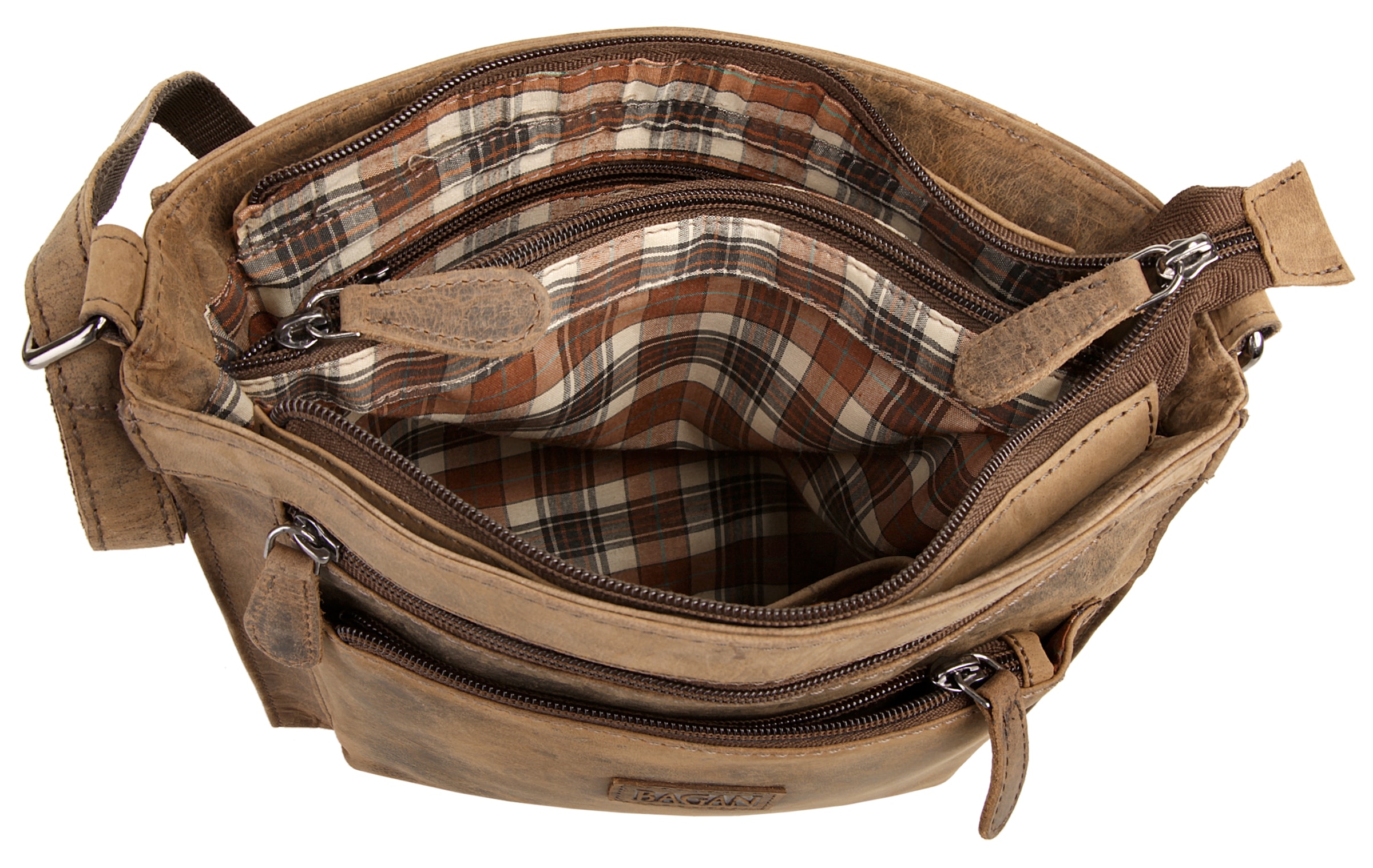 Bagan Umhängetasche echt Leder