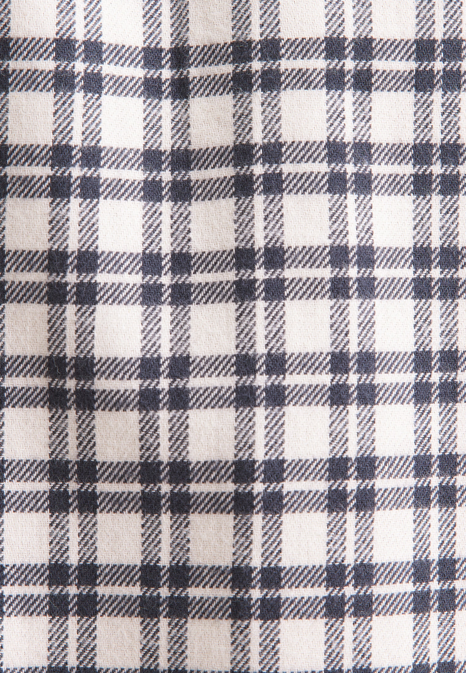 seidensticker Flanellhemd Regular 1/1 Button-Down-Kragen Karo