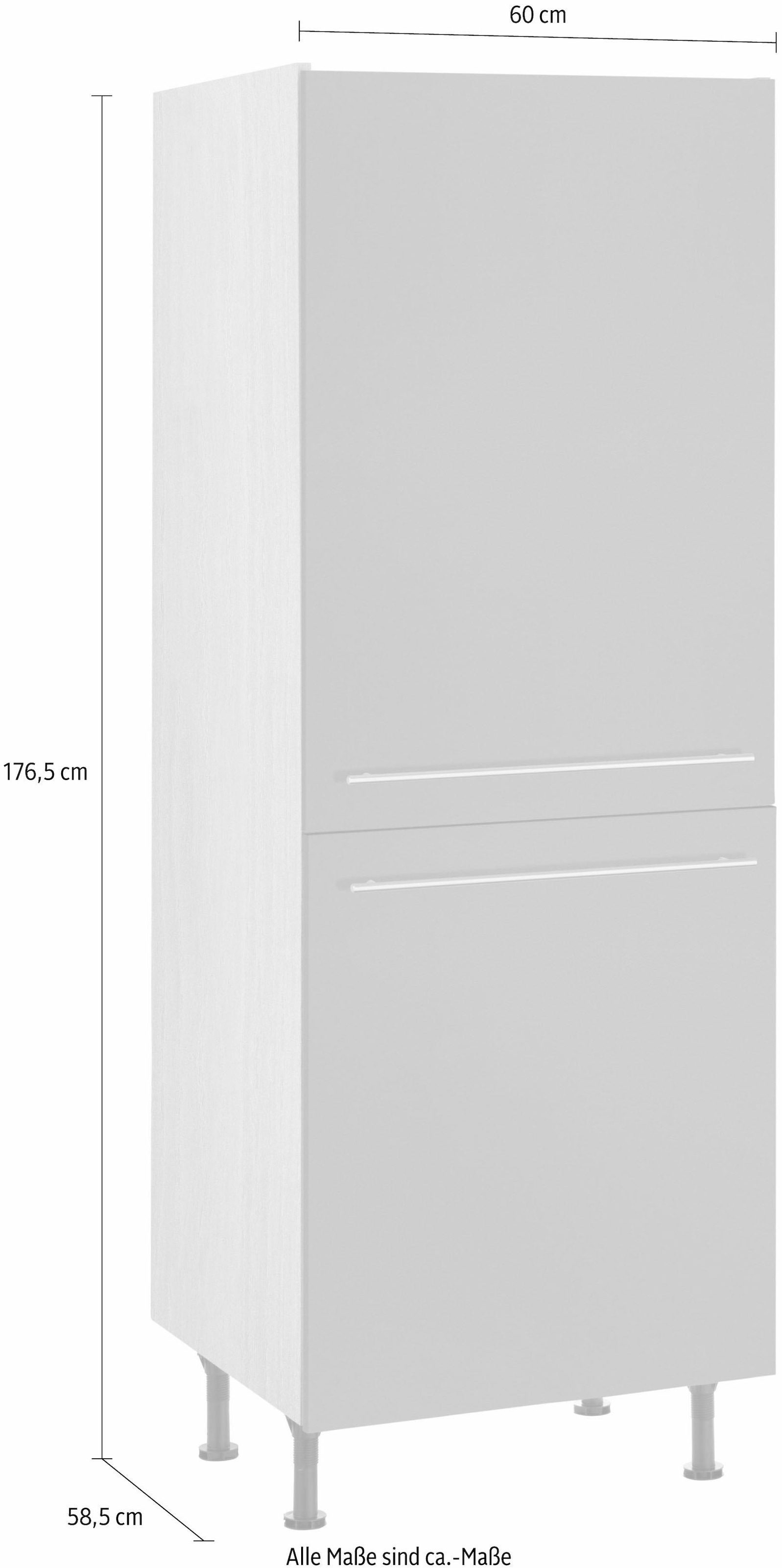 OPTIFIT Hochschrank »Bern«, 60 cm 176 Rechnung cm breit, Stellfüßen auf mit hoch, höhenverstellbaren kaufen