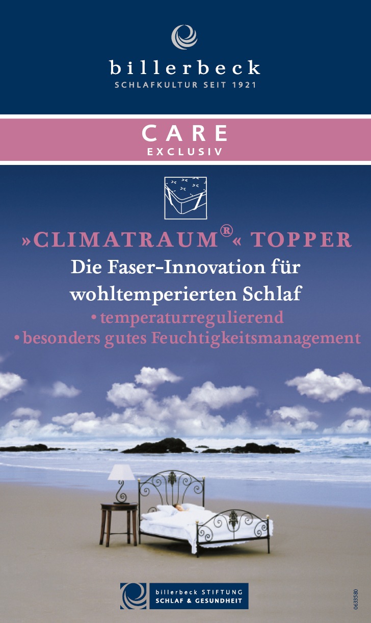 billerbeck Matratzenauflage »725 Climatraum«