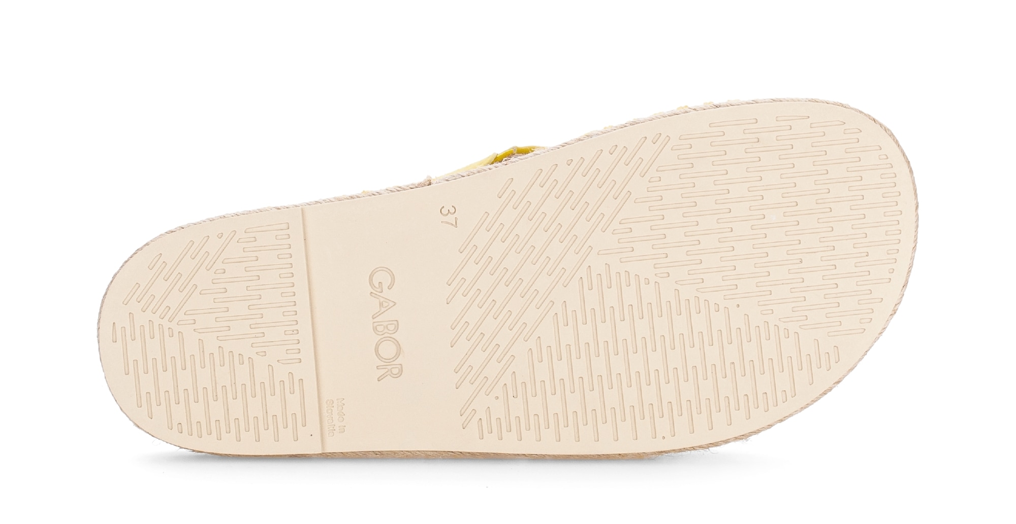 Gabor Pantolette  Plateau, Sommerschuh, Schlupfschuh in modischer Optik