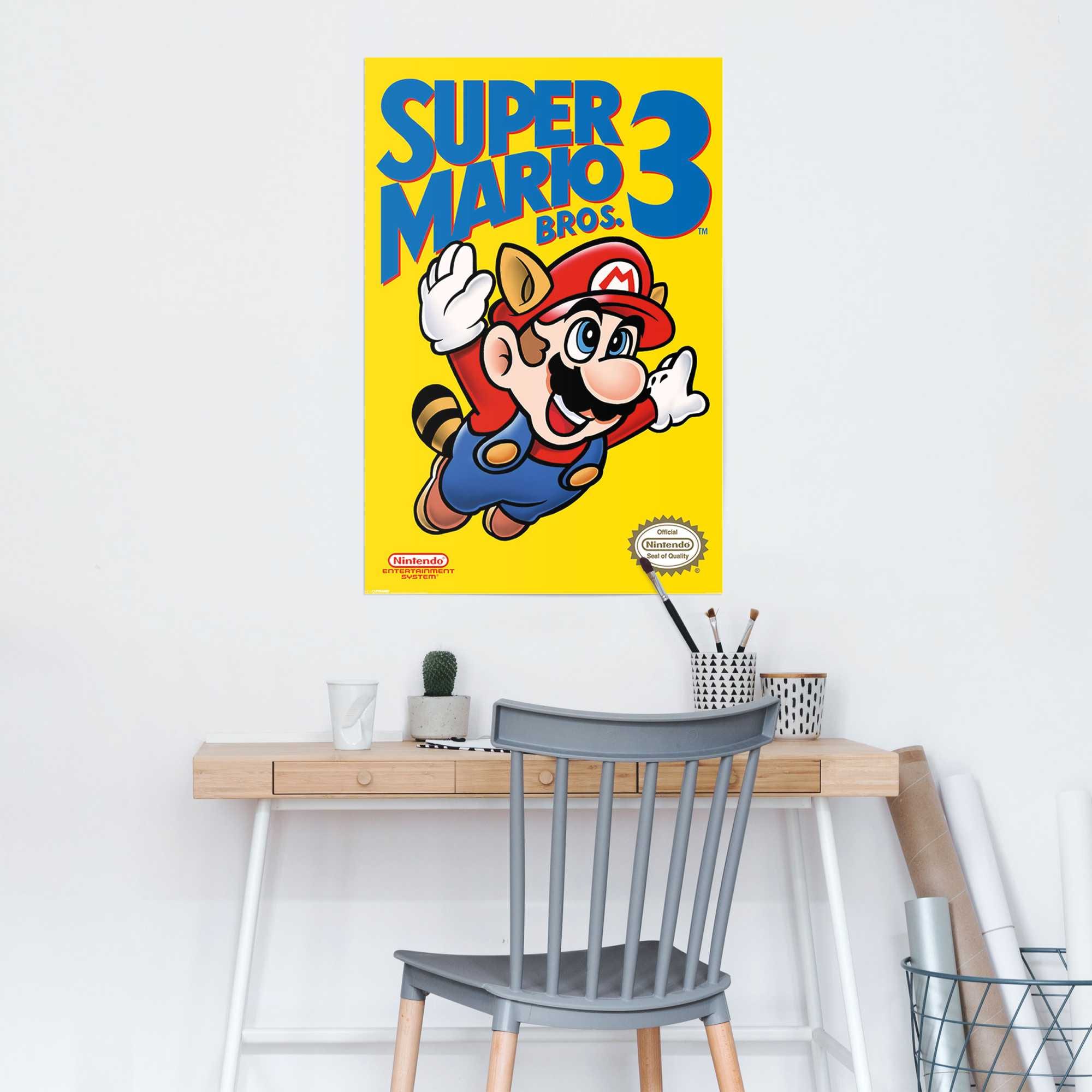 bequem Mario cover« kaufen Reinders! Bros 3 »Super NES - Poster