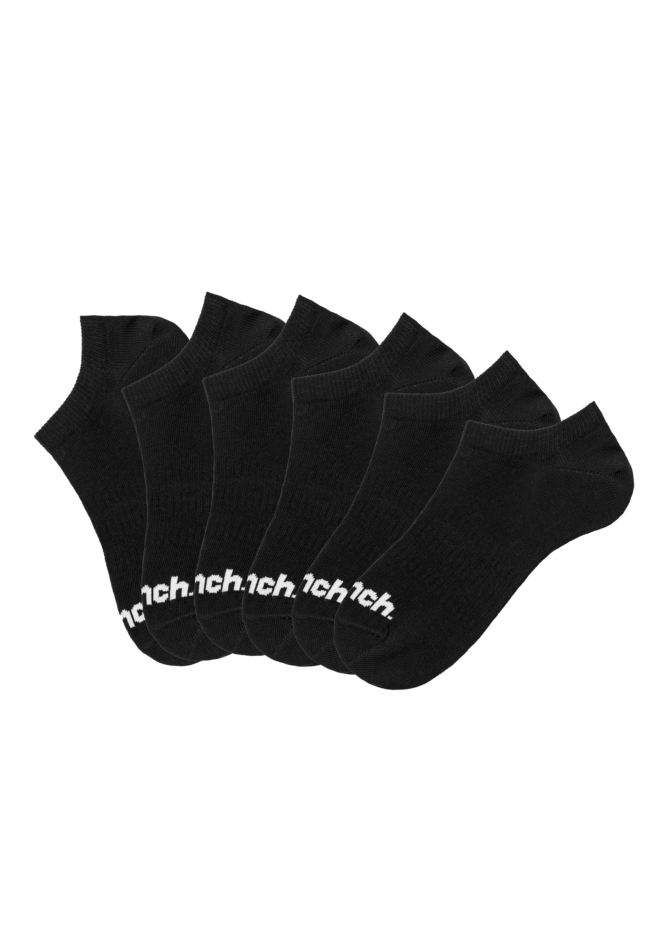 Sportsocken, (Packung, 6 Paar), Sneakersocken verschwinden im Schuh