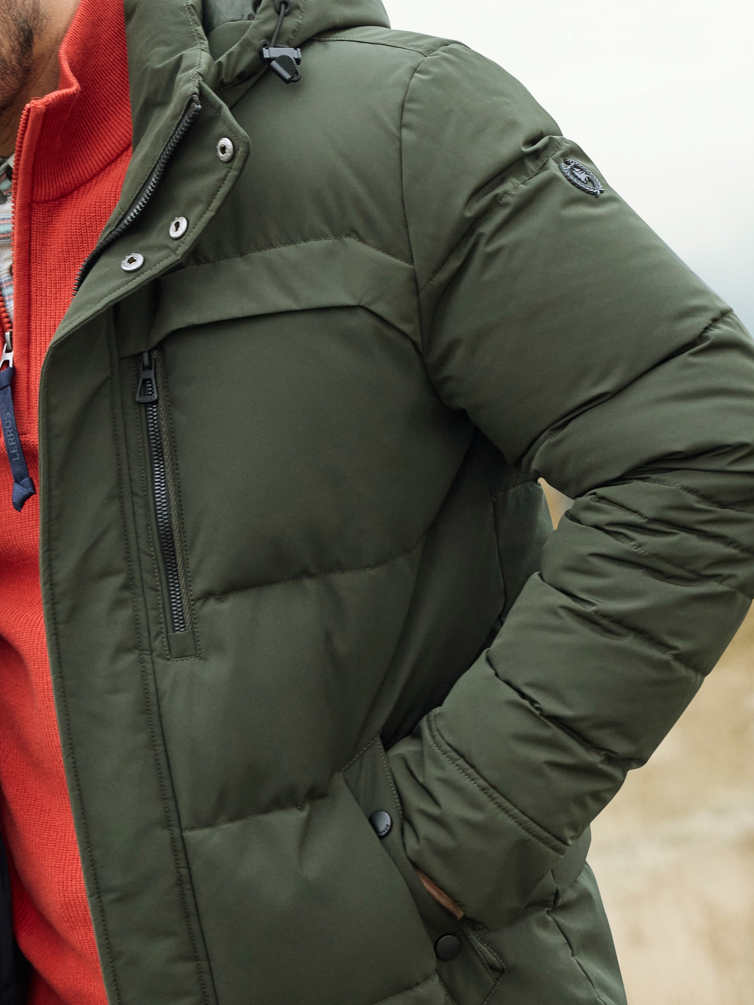 LERROS Winterjacke »Funktionale Winterjacke für Herren« mit Kapuze