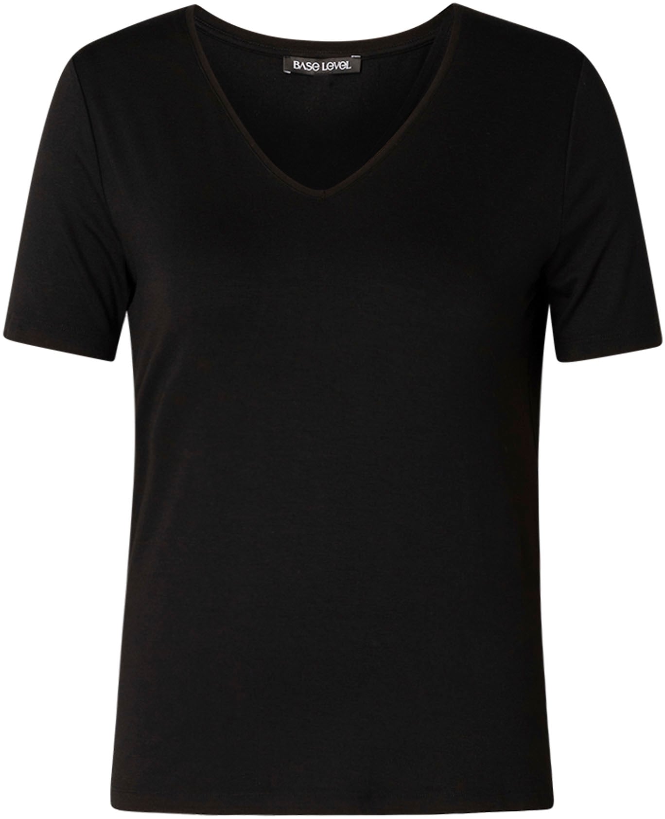 Base Level T-Shirt »Yanic«, mit V-Ausschnitt