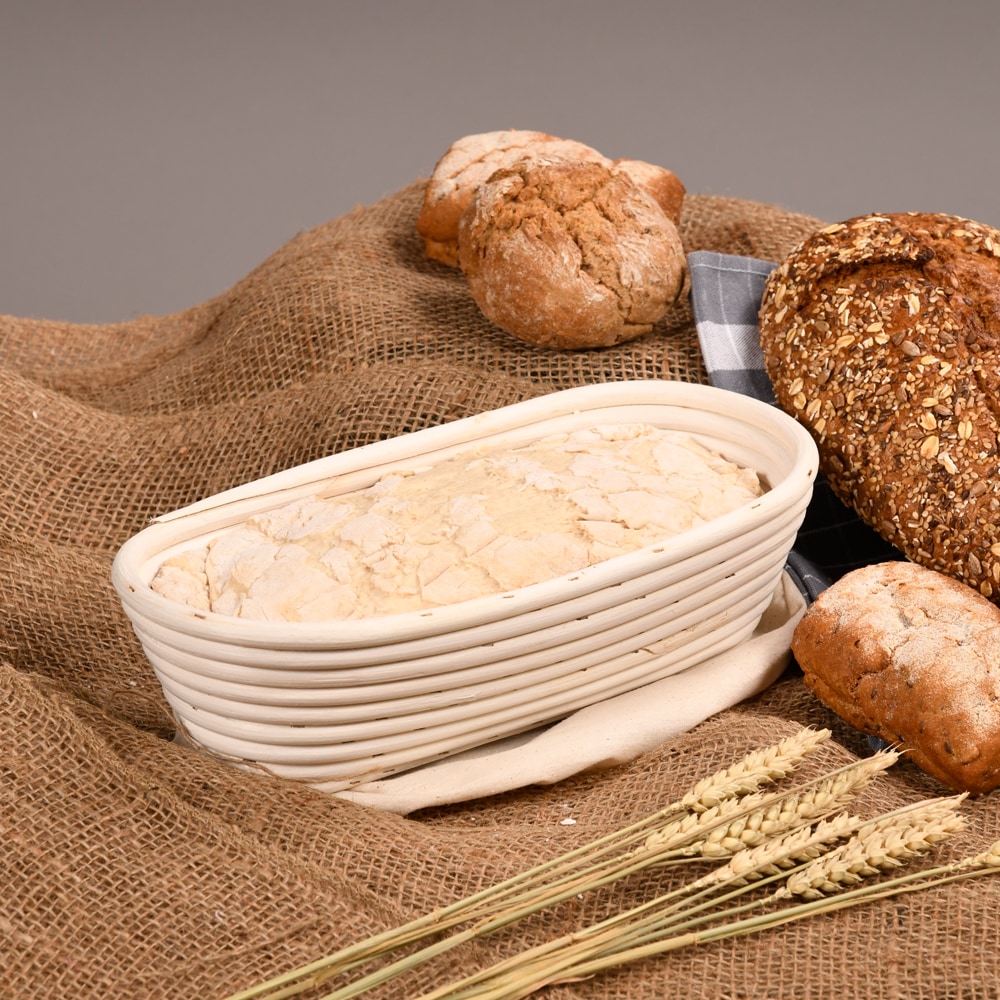 KESPER® Gärkorb »Gärkörbchen, oval, FSC® zertifiziert« Bezug abnehmbar und waschbar