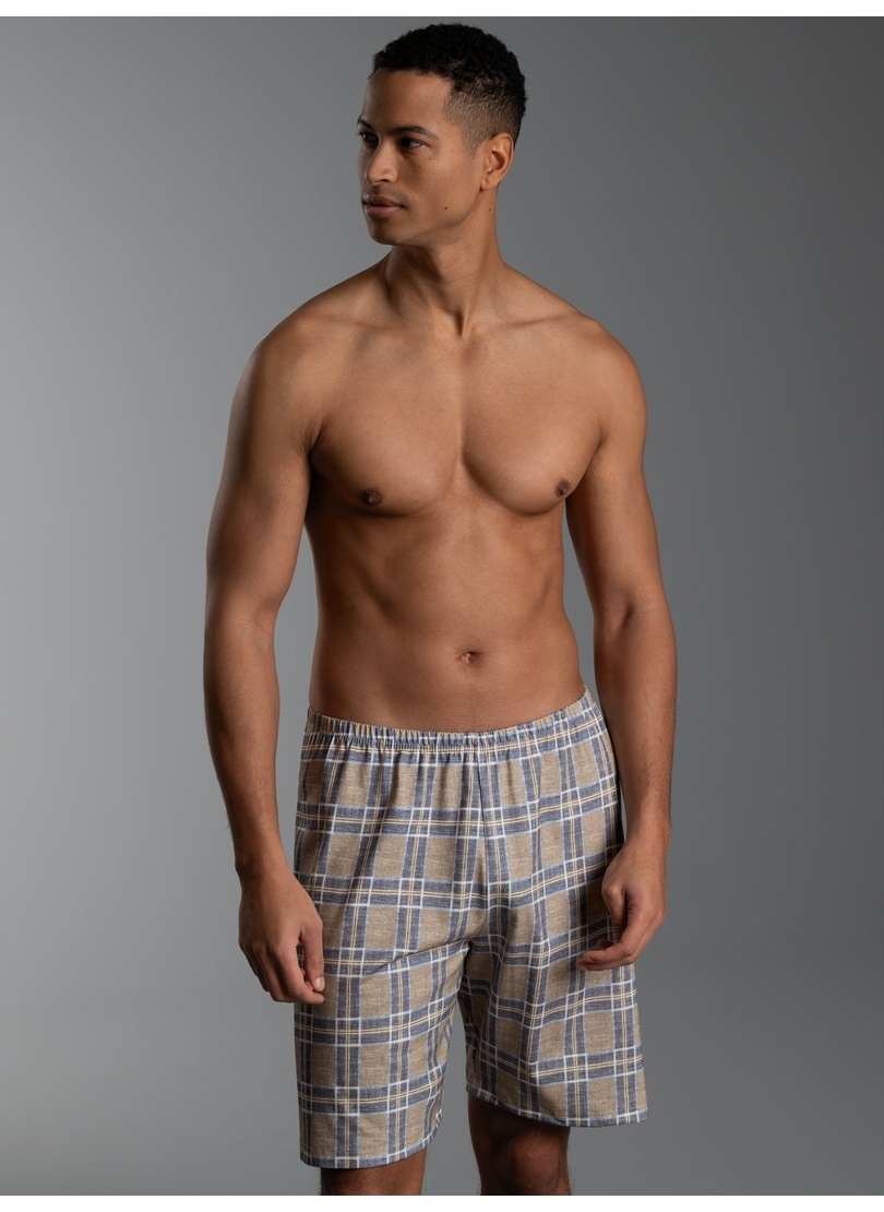 Trigema Bermudas »TRIGEMA Pyjama Shorts mit Karo-Muster«