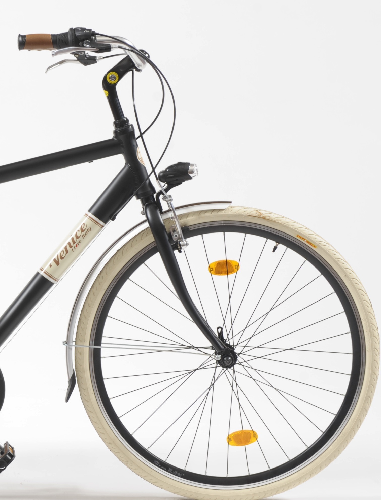 VENICE - I love Italy Cityrad »Cityfahrrad 28 Zoll 615 Man Schwarz«