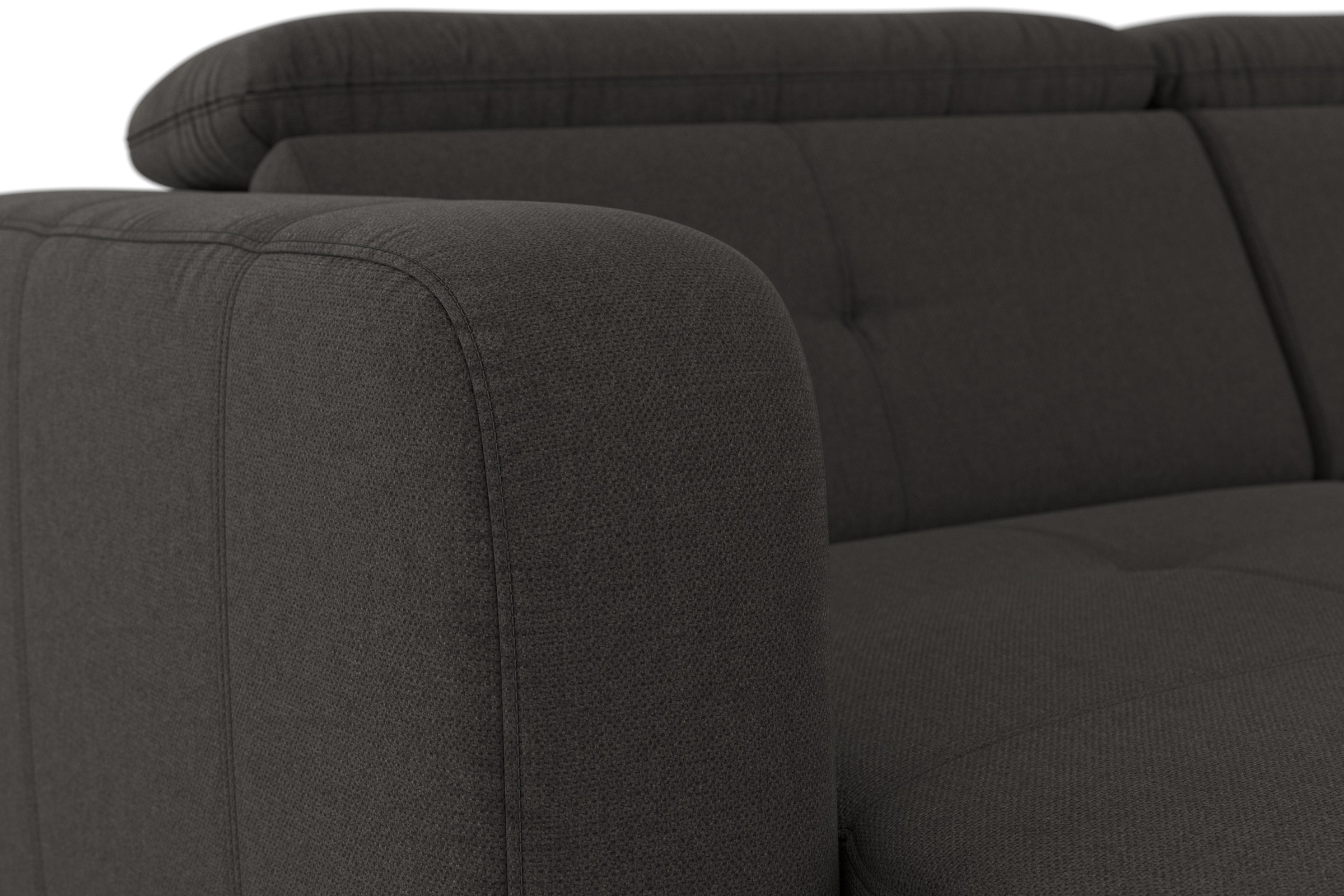 sit&more Wohnlandschaft »Belluci U-Form«, Kopfteilverstellung und Federkern, wahlweise mit Bettfunktion