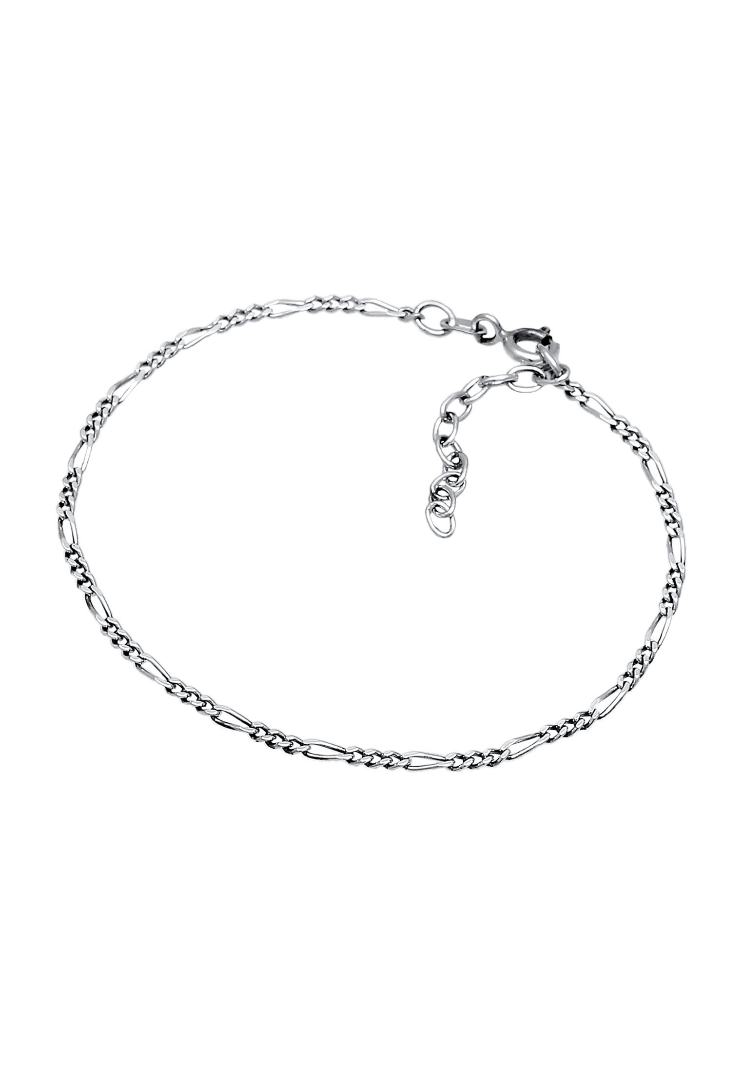Elli Armkette »Armband Armband Figaro Panzer Basic 925er Silber«