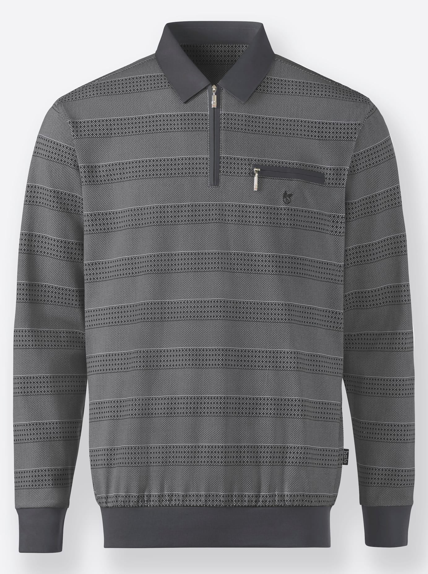 Hajo Poloshirt »Langarm-Poloshirt«, (1 tlg.)