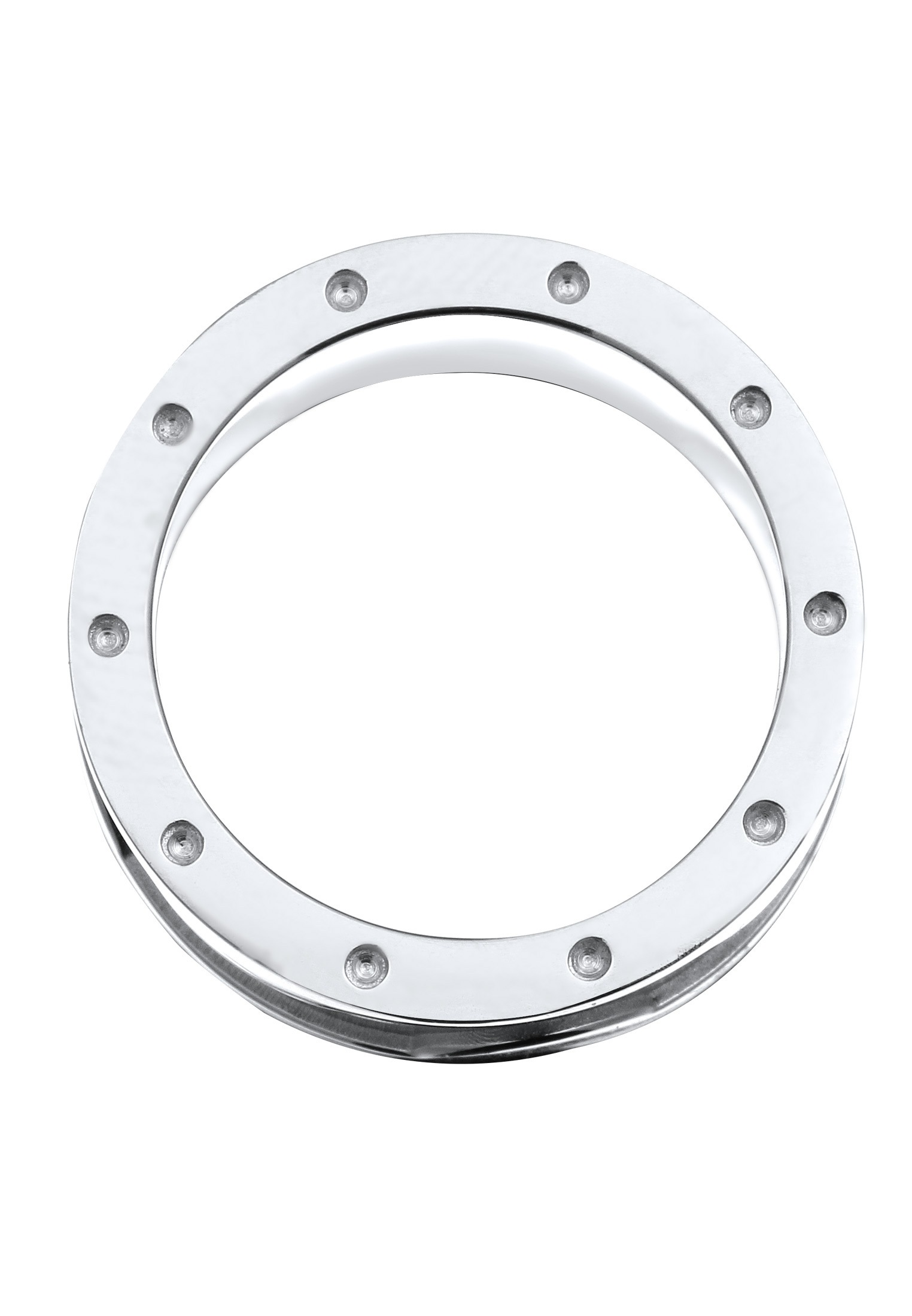 Elli Silberring »Ring Bandring Markant Chunky Style 925 Sterling Silber«