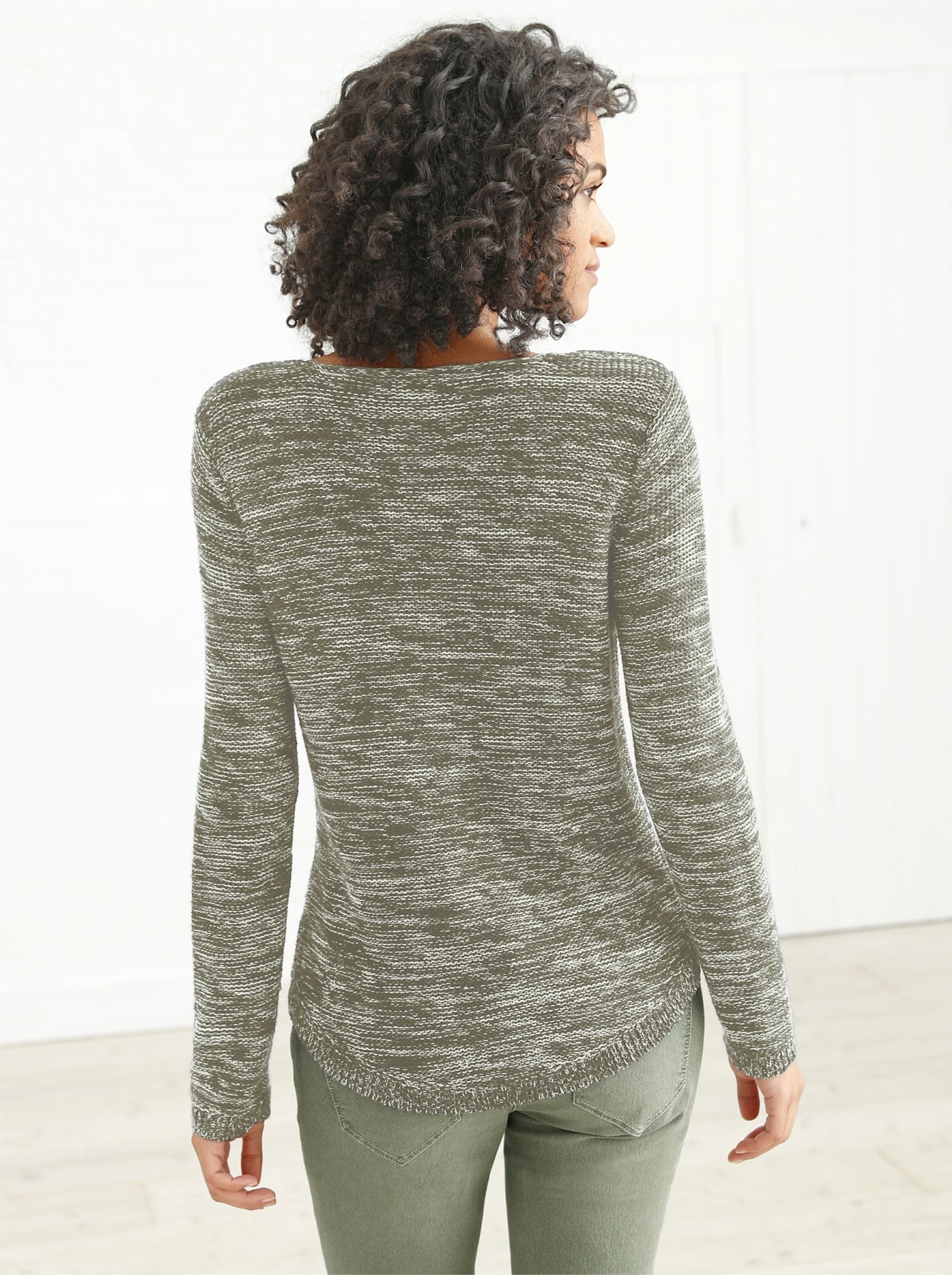 Casual Looks Rundhalspullover »Pullover«