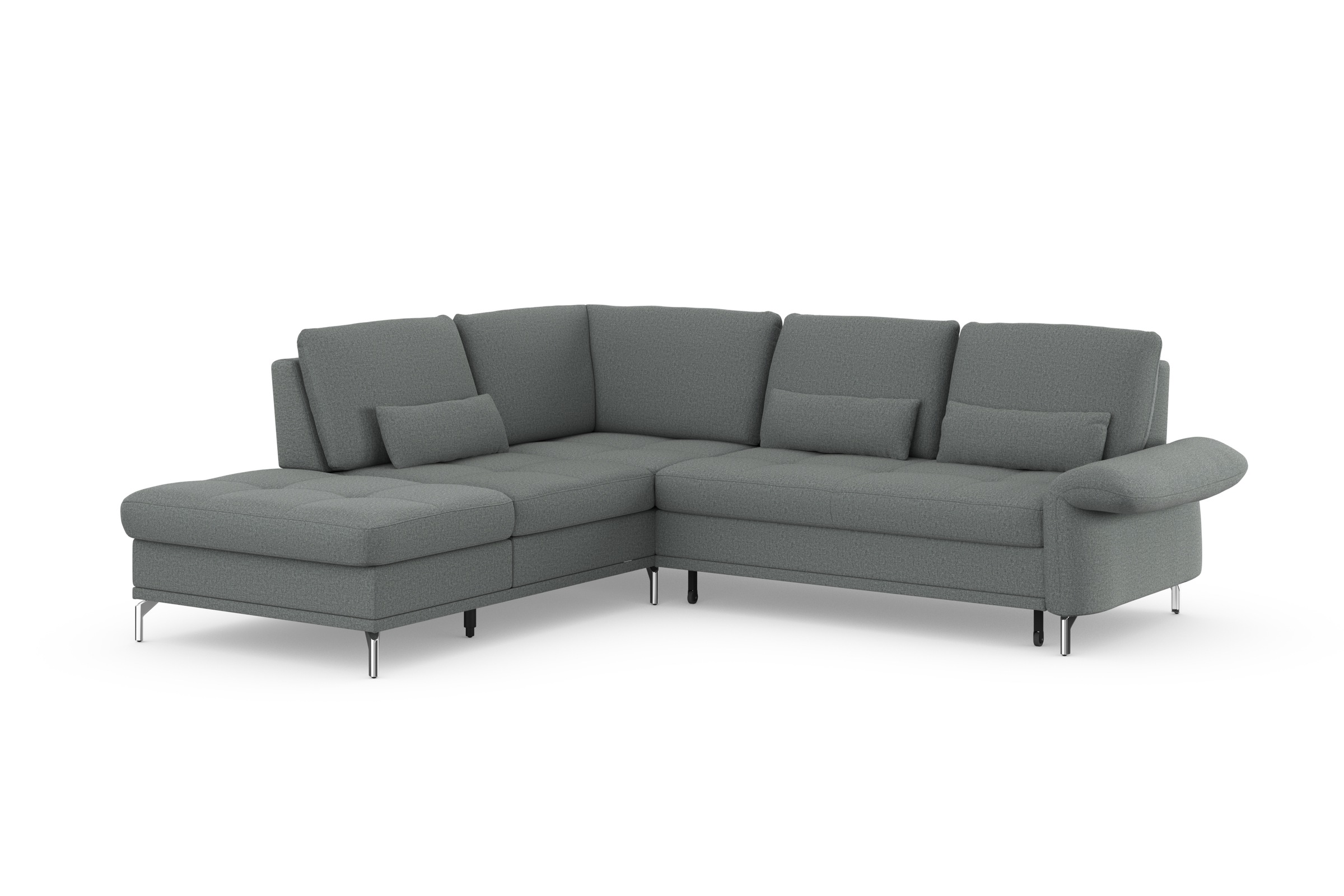 INOSIGN Ecksofa »Palm Beach L-Form«, Federkern, mit Sitztiefenverstellung, wahlweise mit Bettfunktion