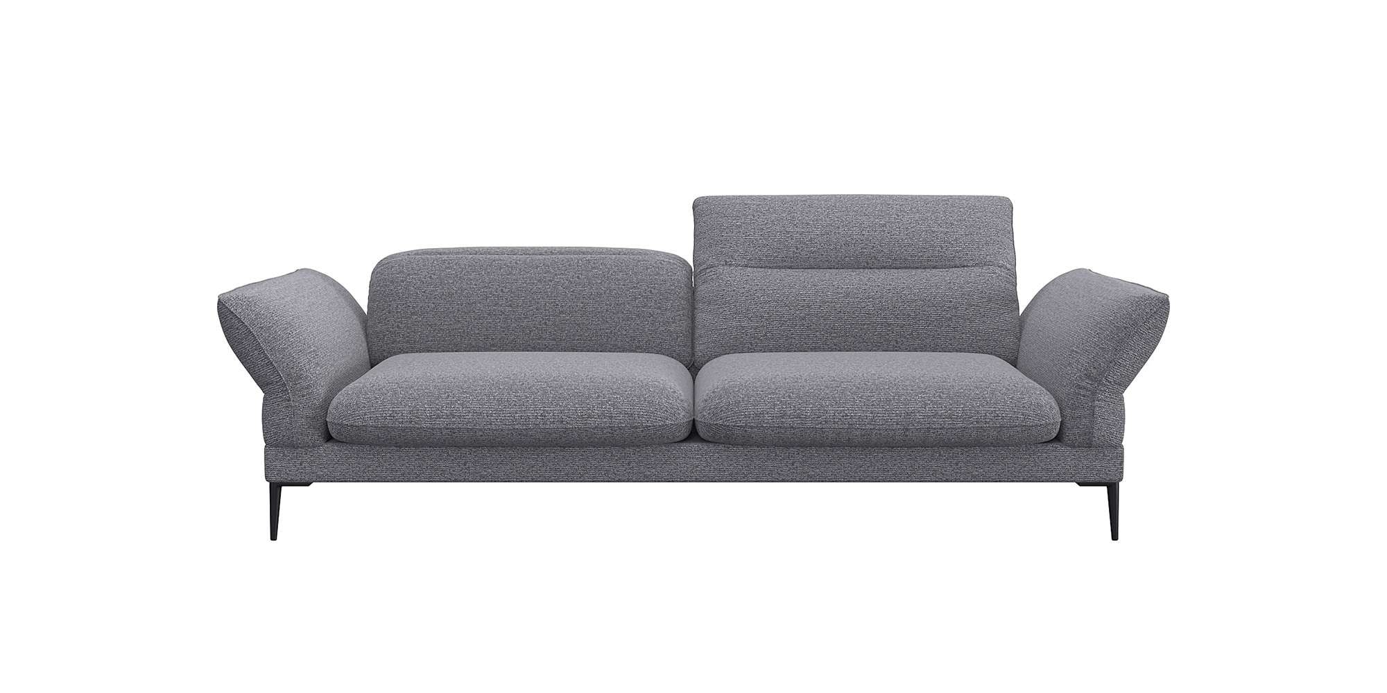FLEXLUX 3-Sitzer »Salino, Funktionssofa, Relaxsofa« Sofa mit Arm- und Kopfteil-Verstellungen, Kaltschaum & Stahl-Wellen