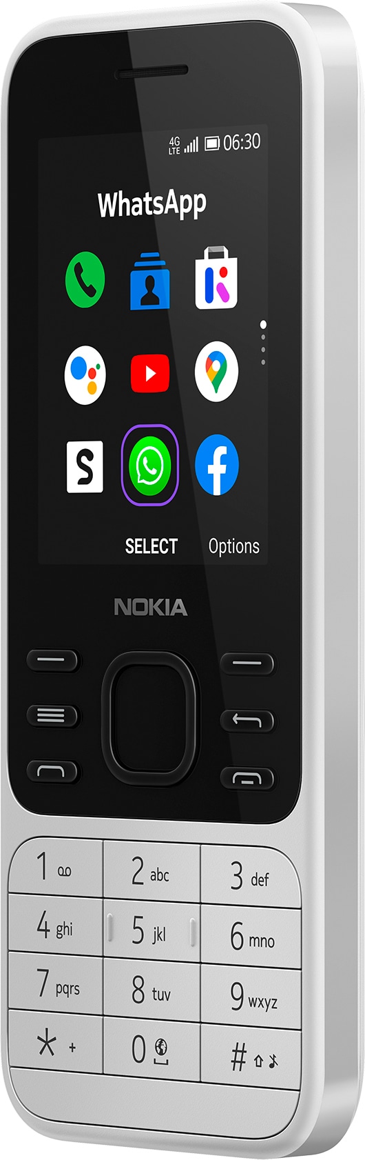 cm/2,4 »6300 3 4G XXL Handy Nokia UNIVERSAL ➥ Garantie | charcoal, Zoll, 6 GB Leo«, Jahre 4 Speicherplatz