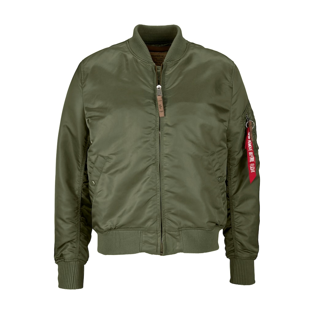 Alpha Industries Bomberjacke »MA-1 VF59 LONG«, ohne Kapuze