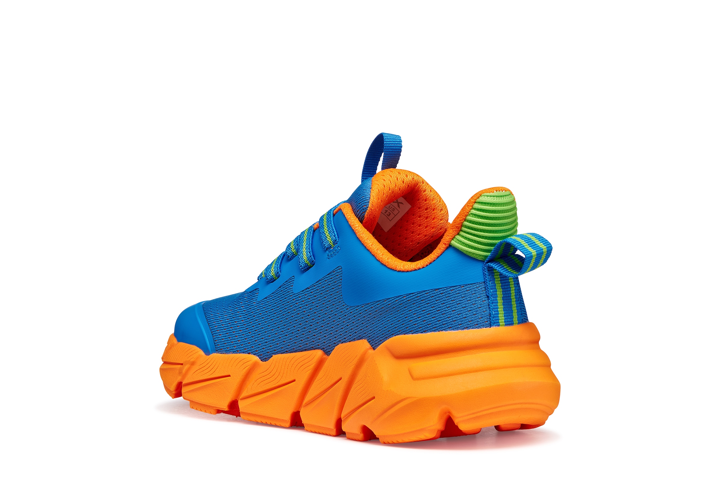 Geox Sneaker »J FLEXYPER FAST BOY«  Slipper mit auffälliger Laufsohle, Größenschablone zum Download