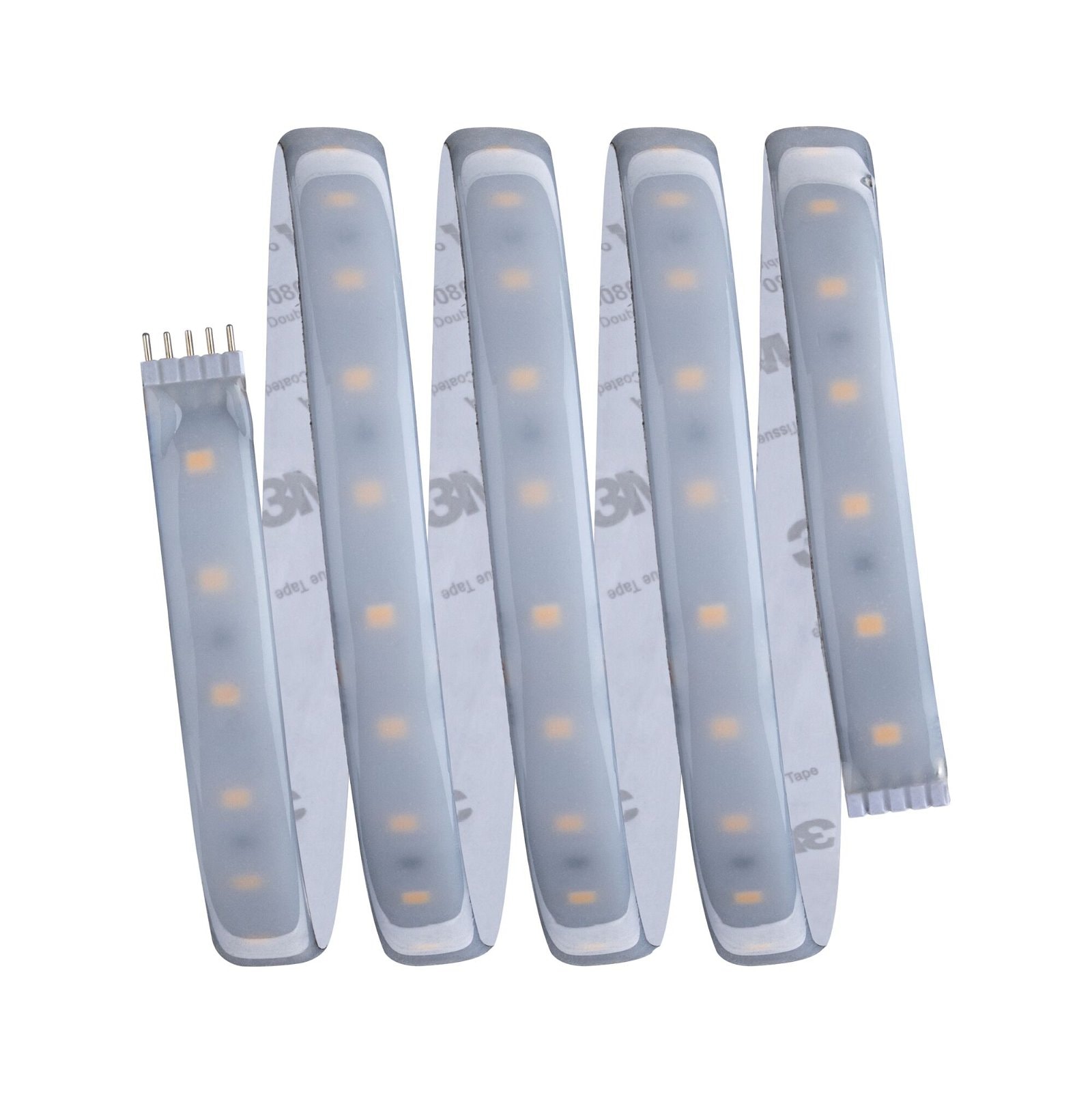 Paulmann LED-Streifen »MaxLED 500 Basisset 1,5m 9W 230/24V 20VA Silber Kunststoff«, 1 St.-flammig, IP44 Cover 2700K