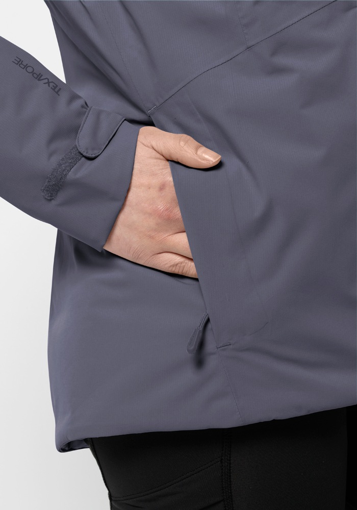 Jack Wolfskin Outdoorjacke »WISPER INS JKT W«, mit Kapuze