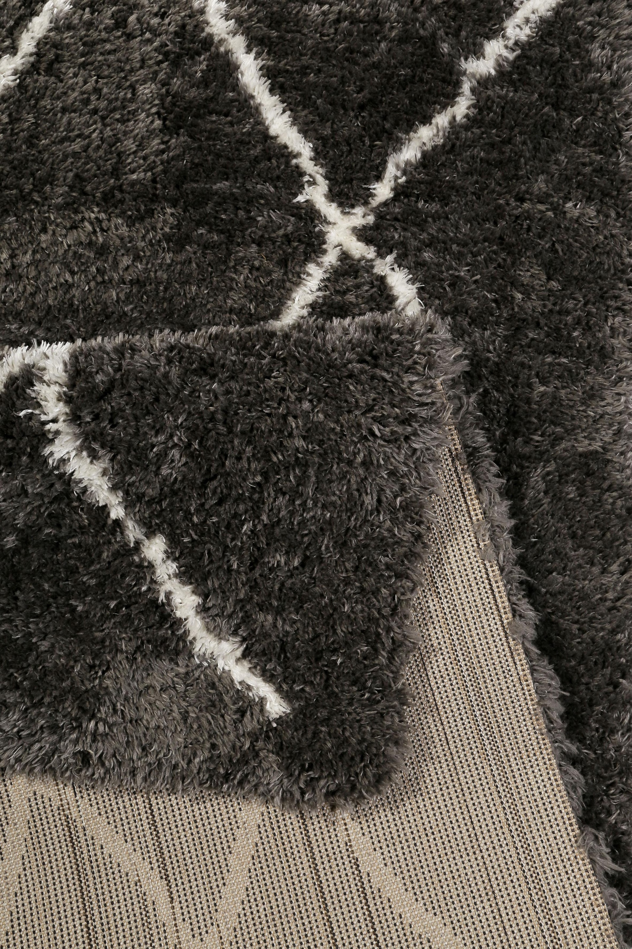 Wecon home Hochflor-Teppich »Afella« rechteckig 50 mm Höhe Wohnzimmer