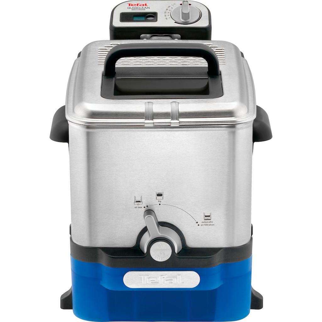 Tefal Kaltzonenfritteuse »FR8040 Oleoclean Pro Inox & Design«, 2300 W