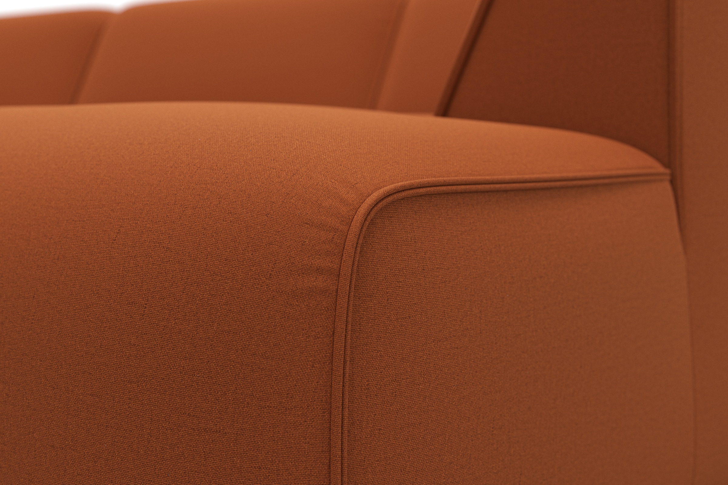 RAUM.ID Ecksofa »Merid L-Form, jederzeit durch Module erweiterbar, B/T/H: 295/162/70 cm« als Modul oder separat verwendbar, für individuelle Zusammenstellung