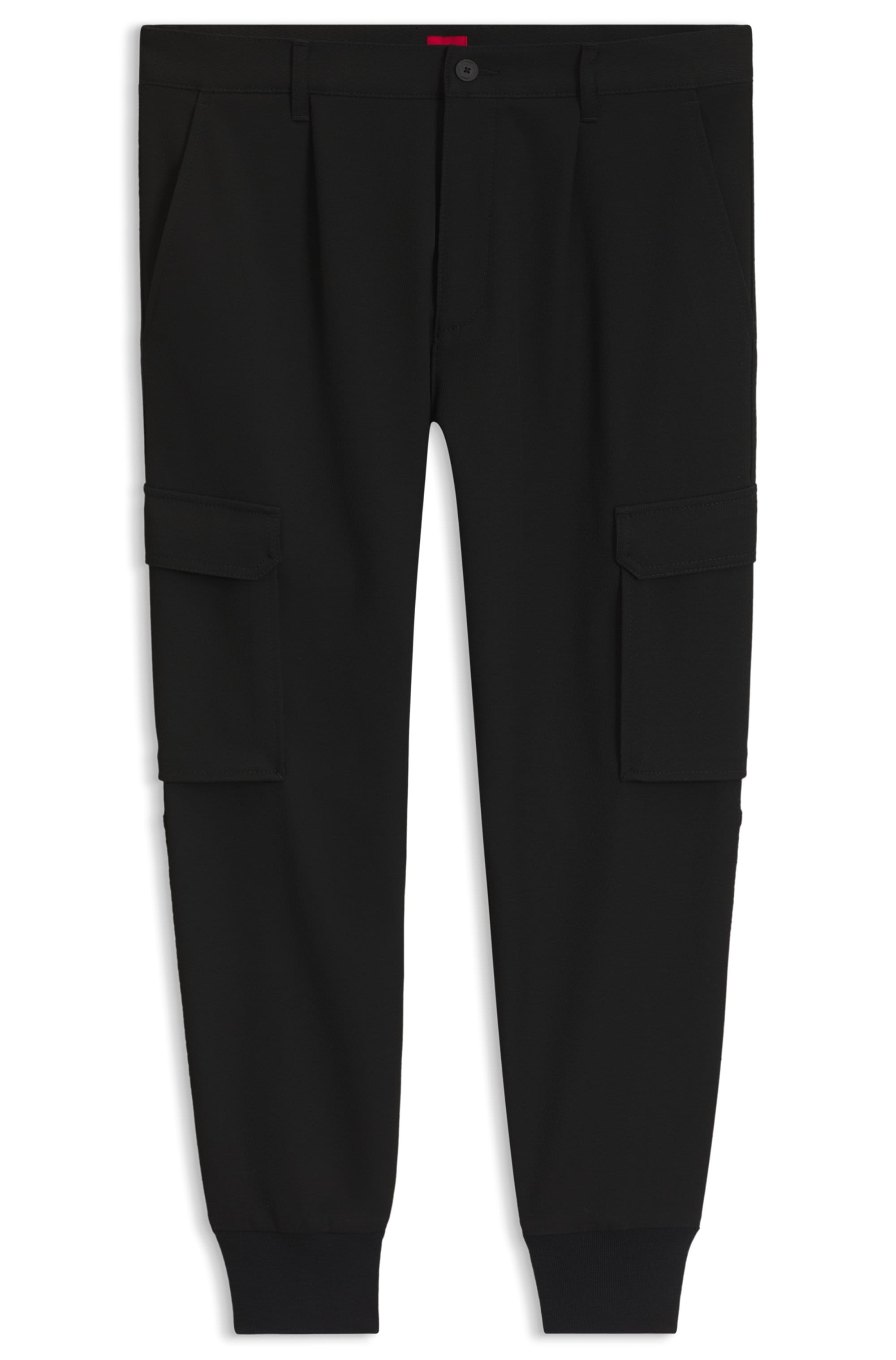 HUGO Cargohose »Glavin«  Slim Fit, tapered leg, Bundfalten vorne
