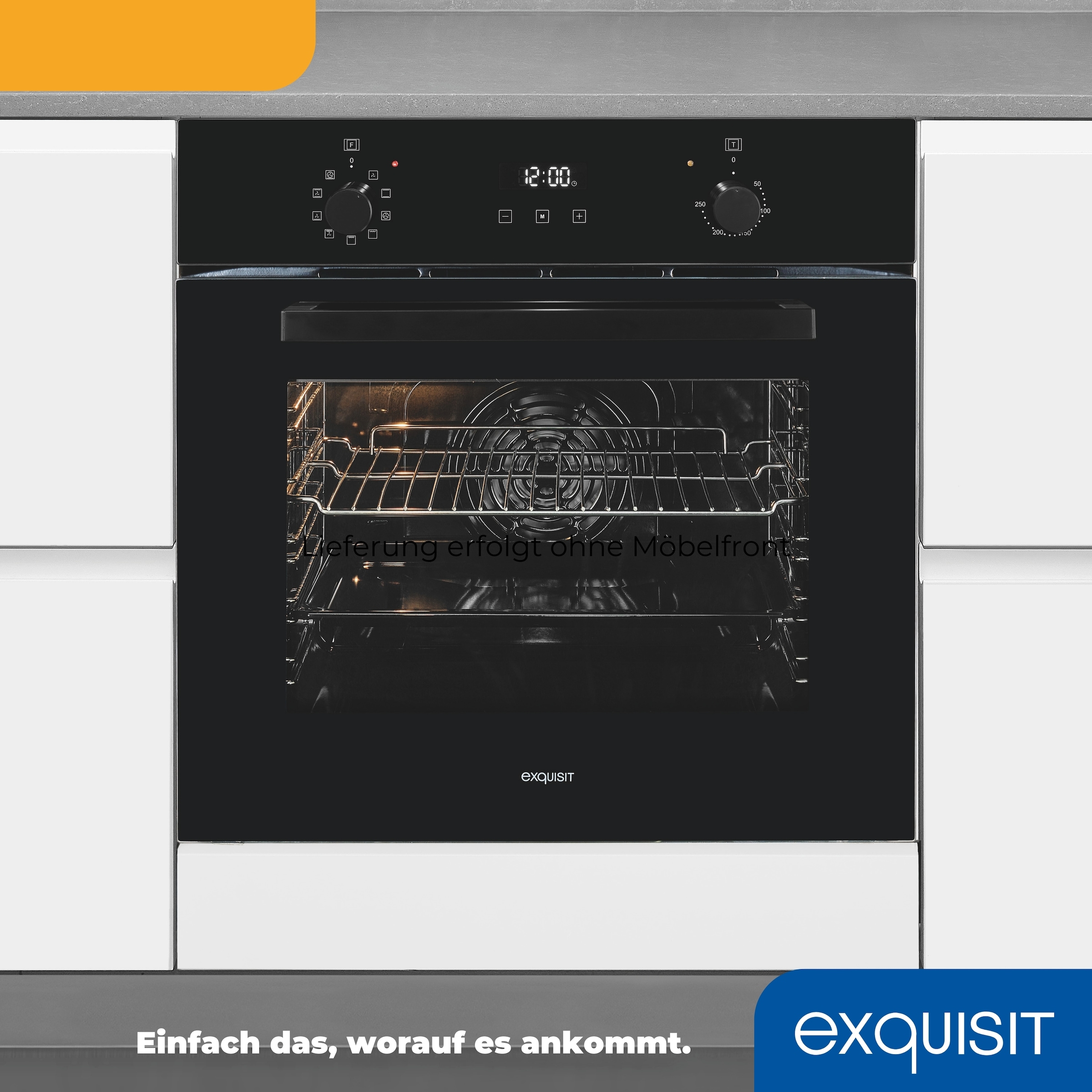 exquisit Einbaubackofen  »EBE257-H-020«