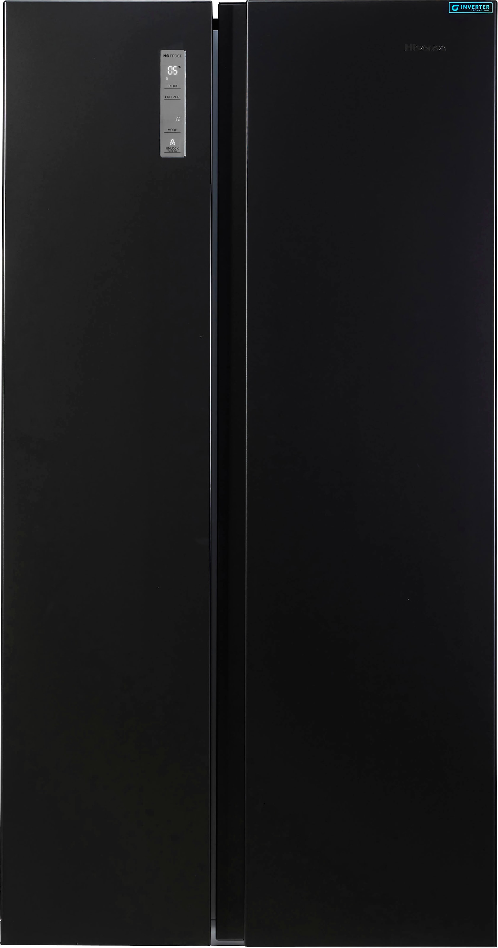 Hisense Side-by-Side »RS677N4A«, RS677N4AFC, 178,6 cm hoch, 91 cm breit mit  3 Jahren XXL Garantie | Side-by-Side Kühlschränke