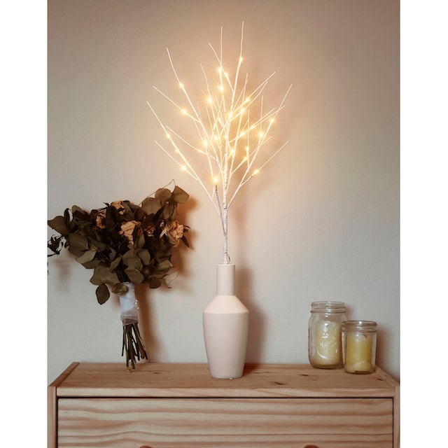 BONETTI LED Baum »Weihnachtsdeko«, 96 flammig-flammig, 3 Beleuchtete Deko- Sträucher in Birkenoptik, Höhe je 80 cm online kaufen | mit 3 Jahren XXL  Garantie