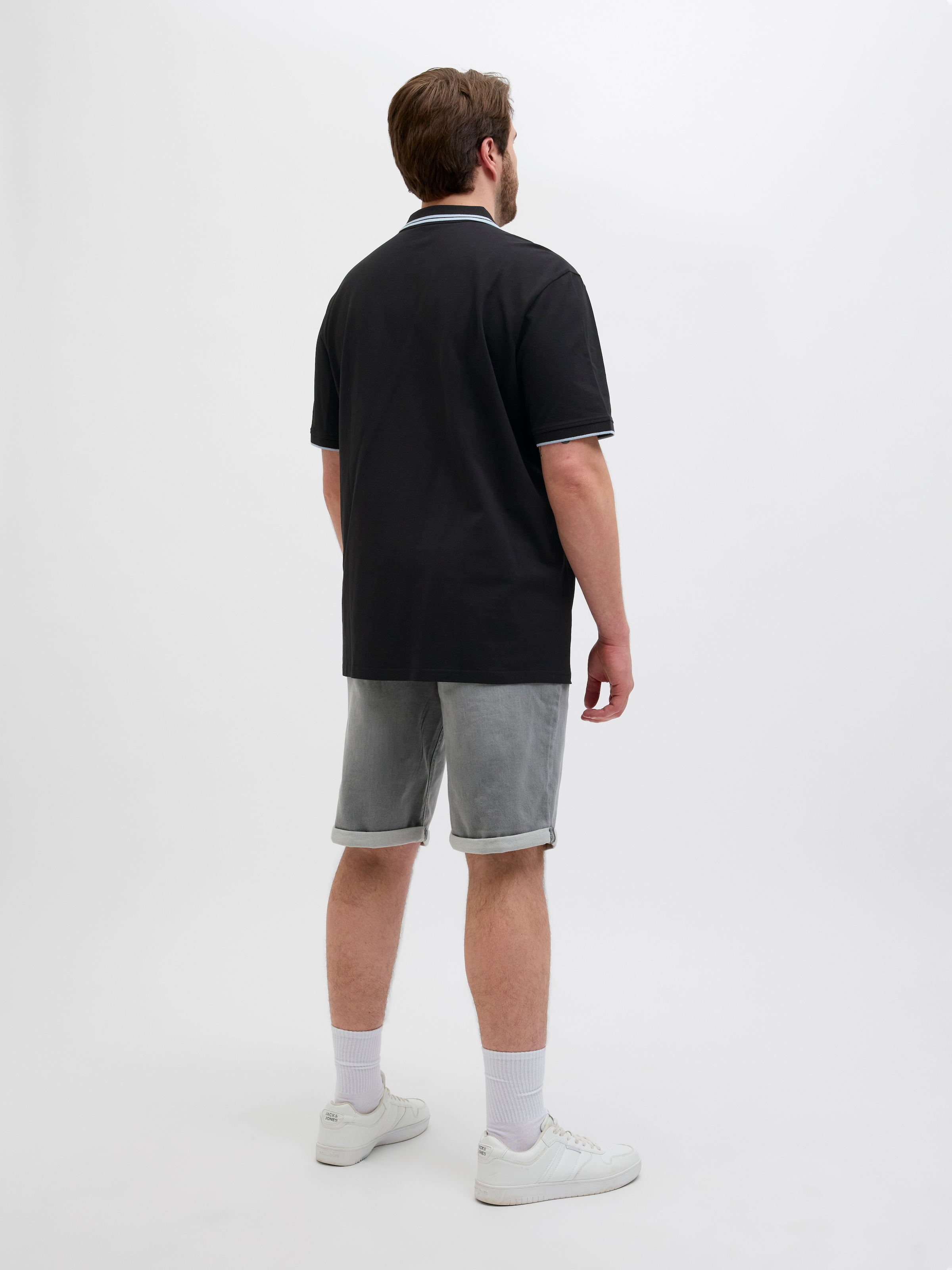 Jack & Jones PlusSize Poloshirt »JCOHASS LOGO POLO SS PLS«