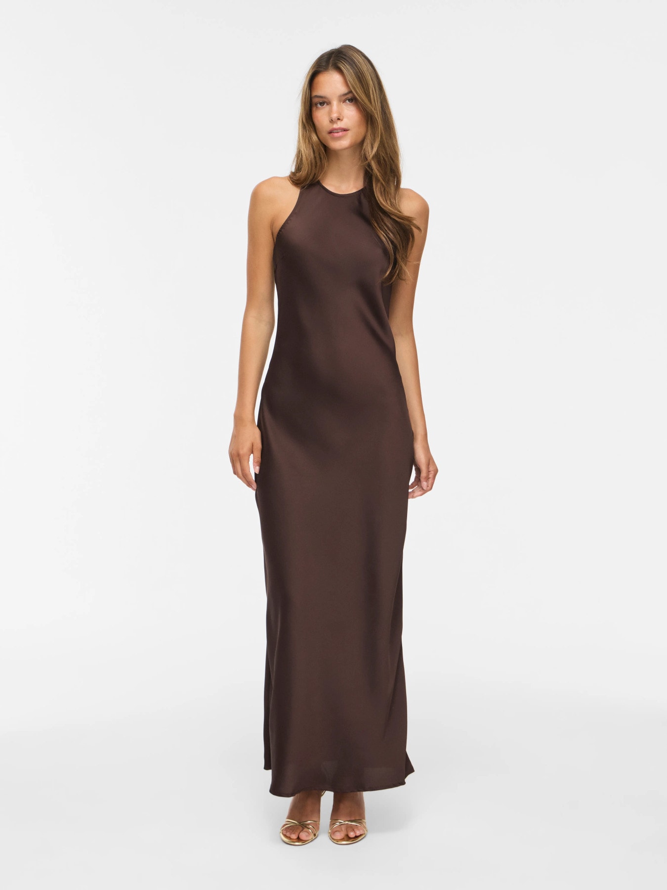 Vila Maxikleid »VIRAVENNA S/L ANKLE DRESS - NOOS/OC« Kunstfaser, regular fit