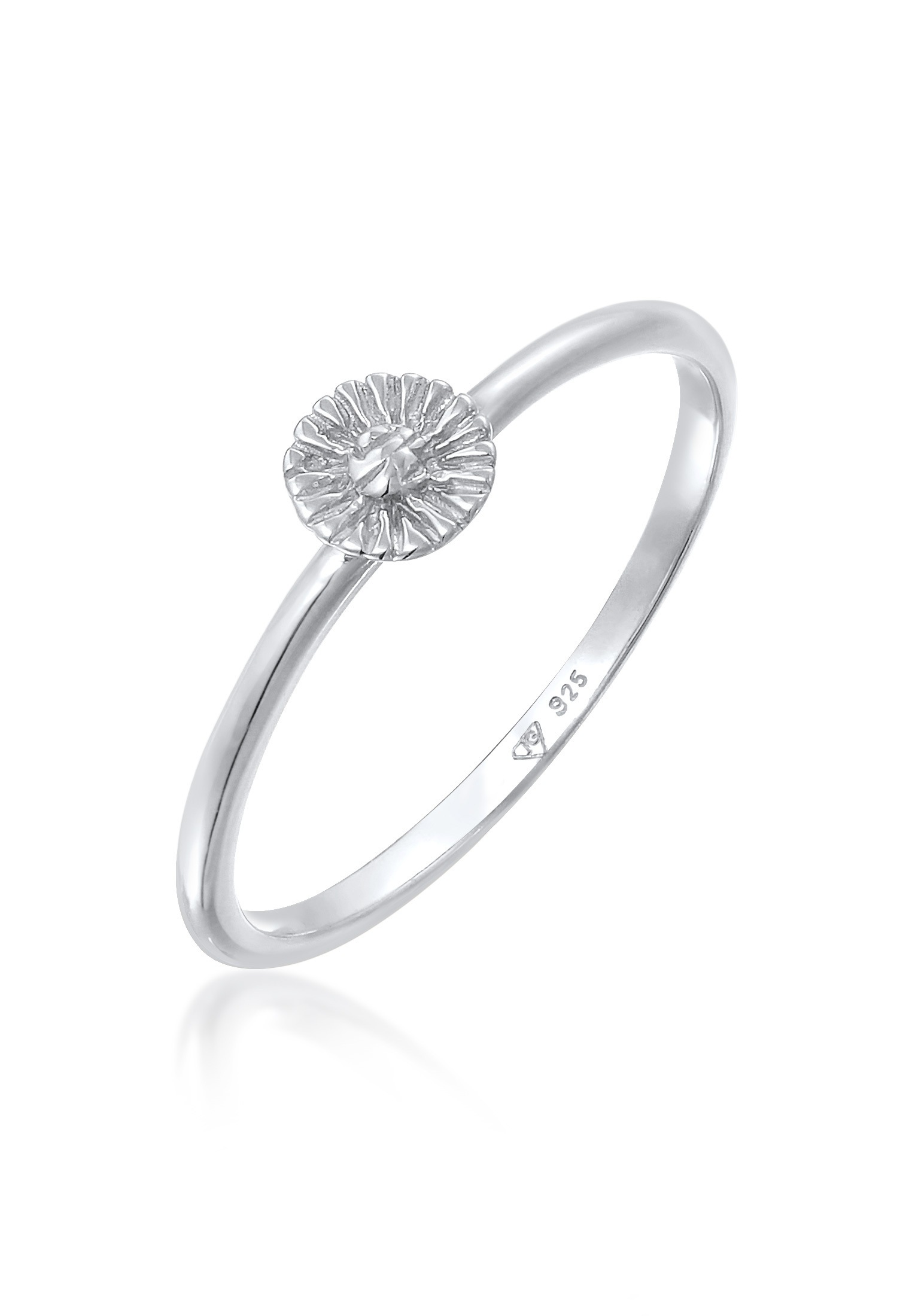 Elli Silberring »Ring Blüte Blume Flower Hippie 925 Silber«