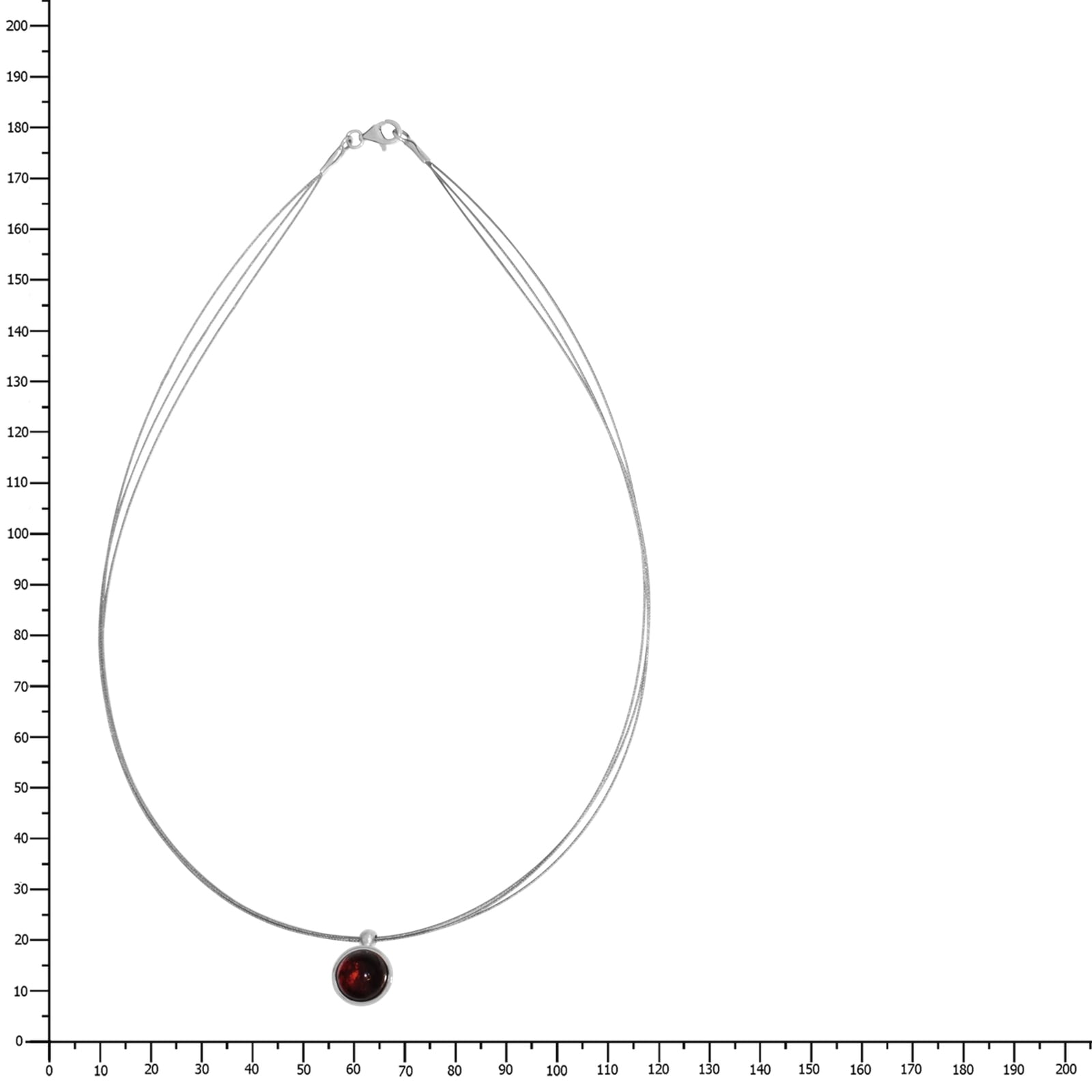 OSTSEE-SCHMUCK Collier »- Kugel 10 mm-Sarah Vicenca - Bernstein -,«
