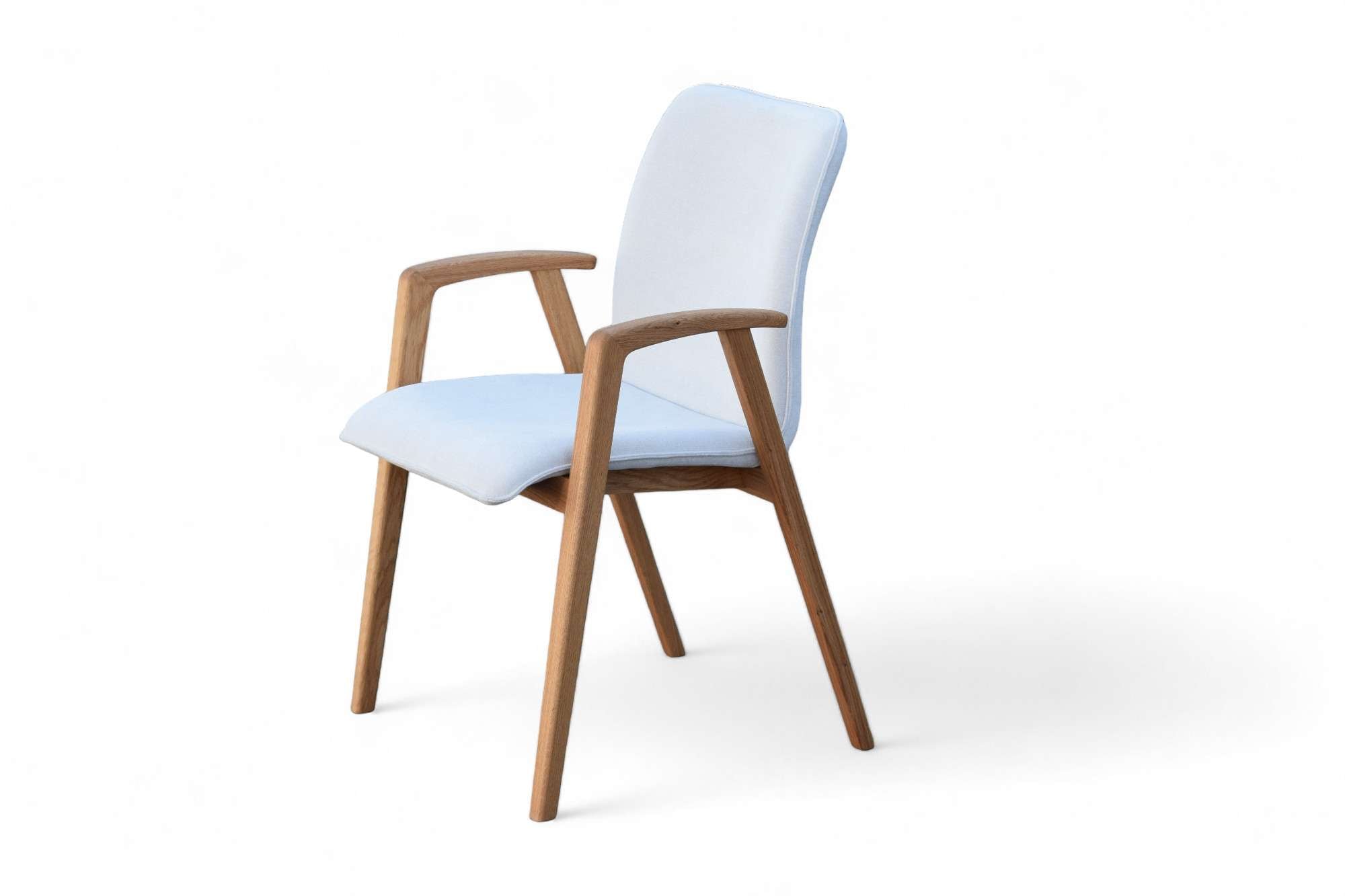 OTTO home Armlehnstuhl »Loreen Esszimmerstuhl, Polsterstuhl, Designstuhl« (Set) 2 Stk.mit Massivgestell, hochwertig gearbeitet, Armlehnen, stilvoll, bequem