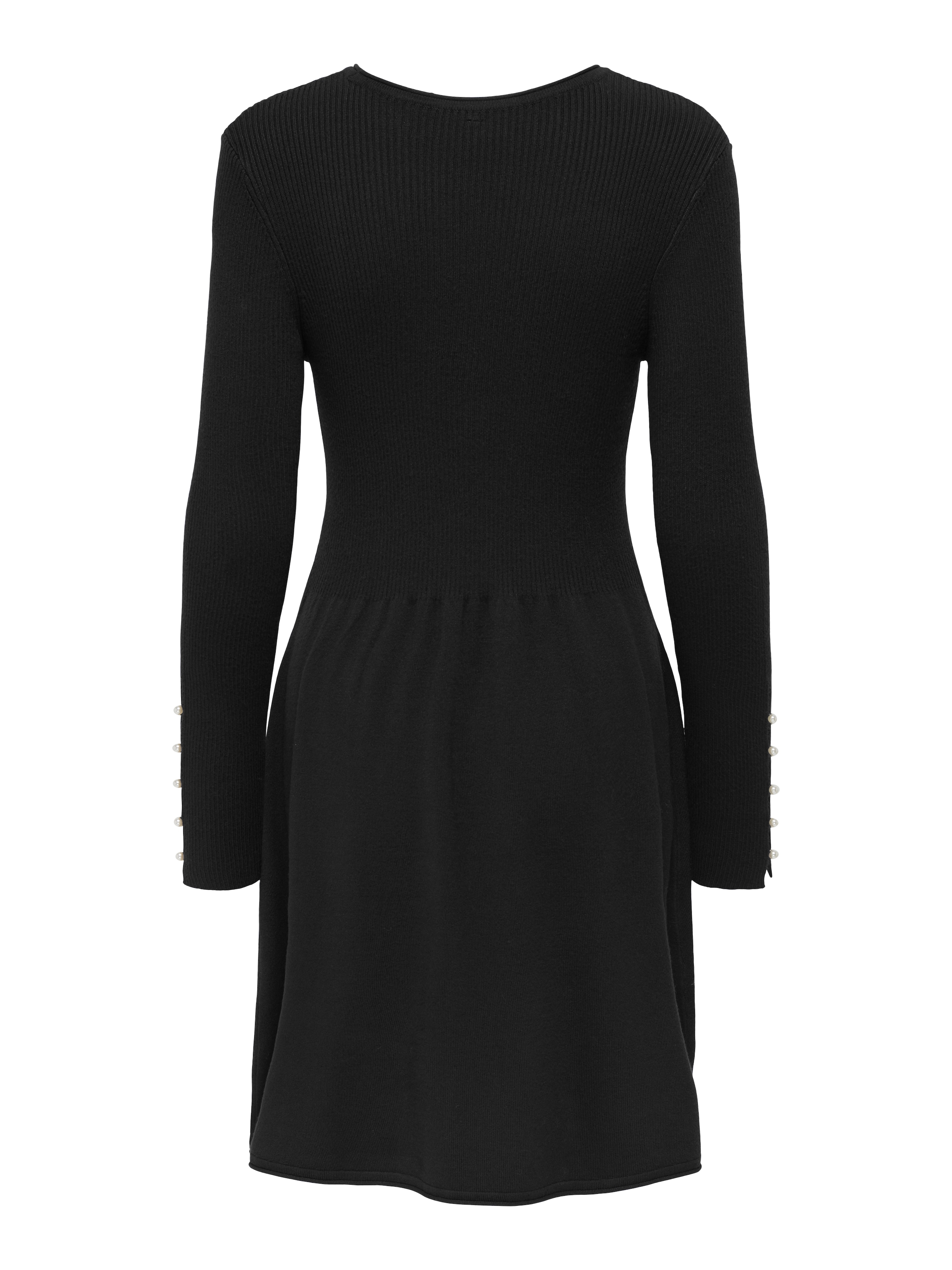ONLY Midikleid »ONLNATASCHA LS PEARL O-NECK DRESS CC KNT«, Sommerkleid