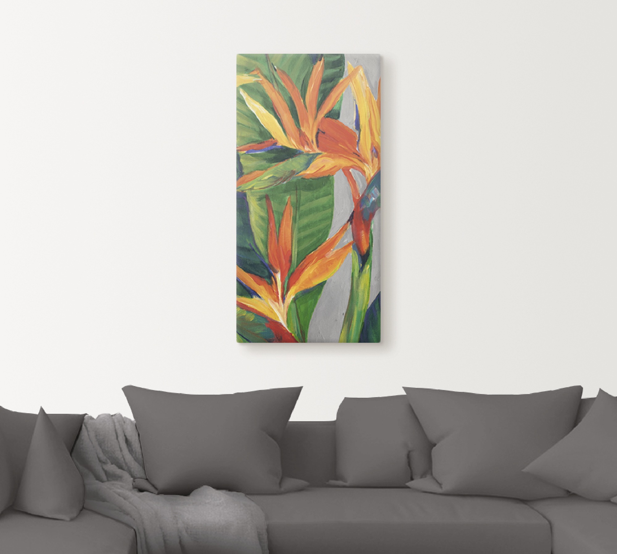 Artland Wandbild »Paradiesvogel II«, Pflanzen, (1 St.), als Alubild, Outdoorbild, Leinwandbild, Poster in verschied. Größen