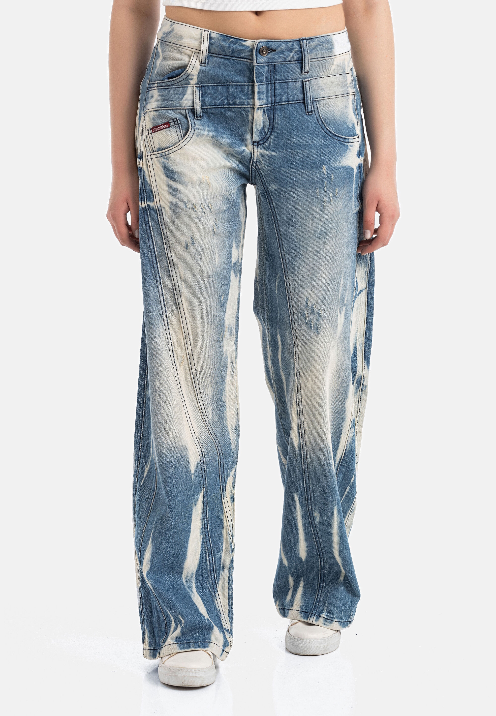 Cipo & Baxx Loose-fit-Jeans »WD540« im Baggy-Style