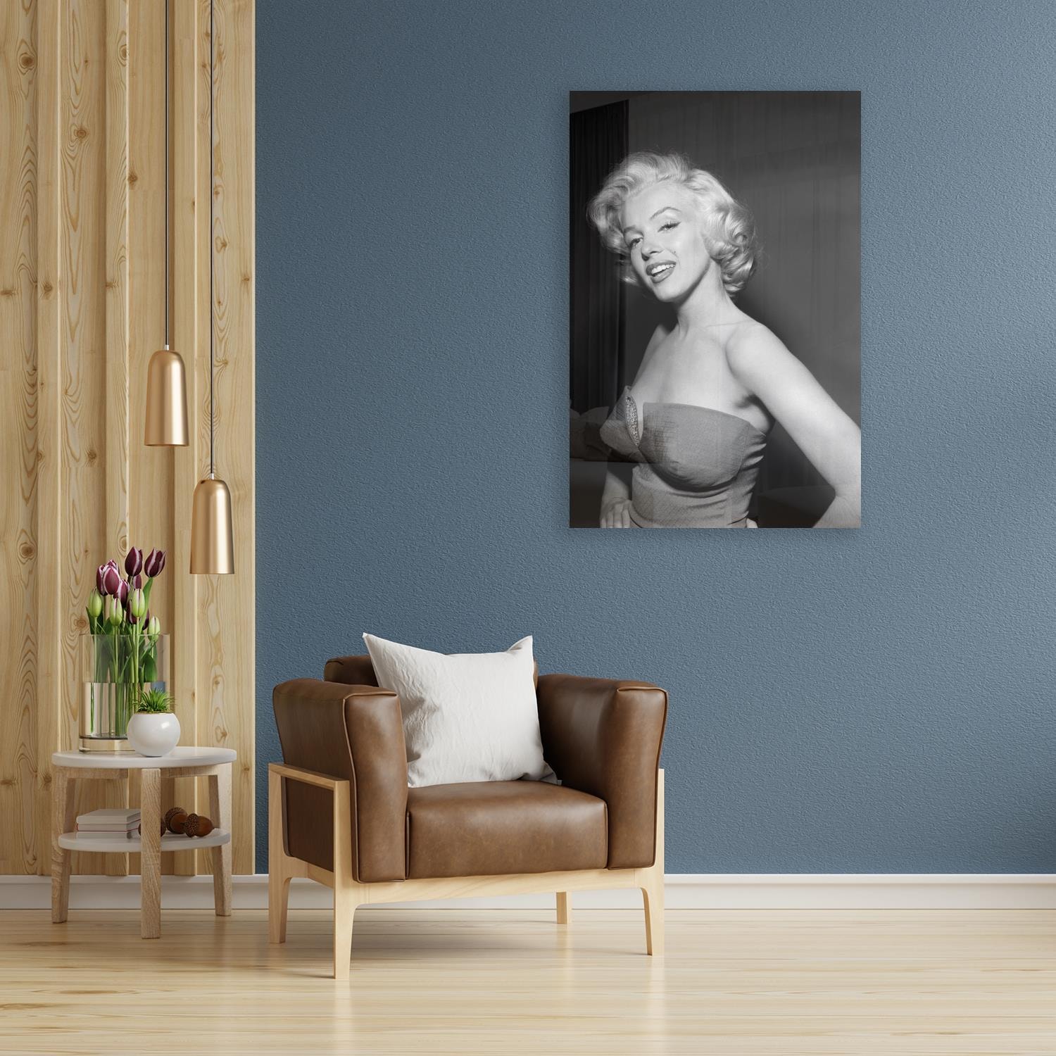 queence Acrylglasbild "Marilyn Monroe" Film  Filmfiguren  Filmszene  Foto  Frau  Portrait  Schwarz-Weiß  Stars Fine Art-Print in Galeriequalität