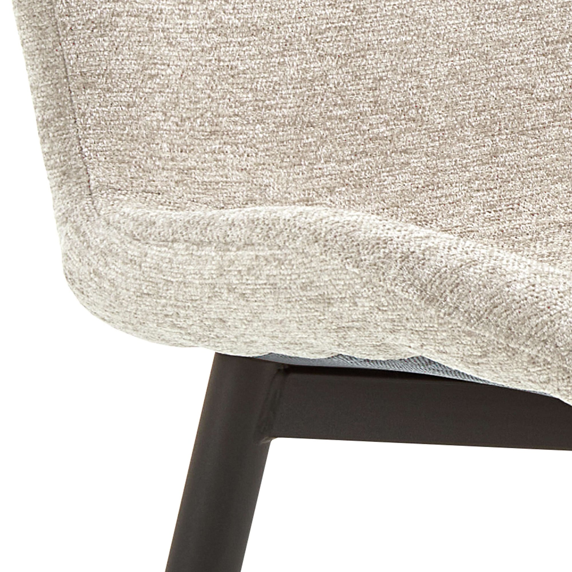 ACTONA GROUP Esszimmer-Set »Esspruppe, Speisetisch mit Wohnzimmerstühlen«, (Komplett-Set, 5 St., 1x Tisch + 4x Stuhle), Rechteckig Esstisch + 4x Stühle, Wildeiche Melamin, beige, 120x80x75cm