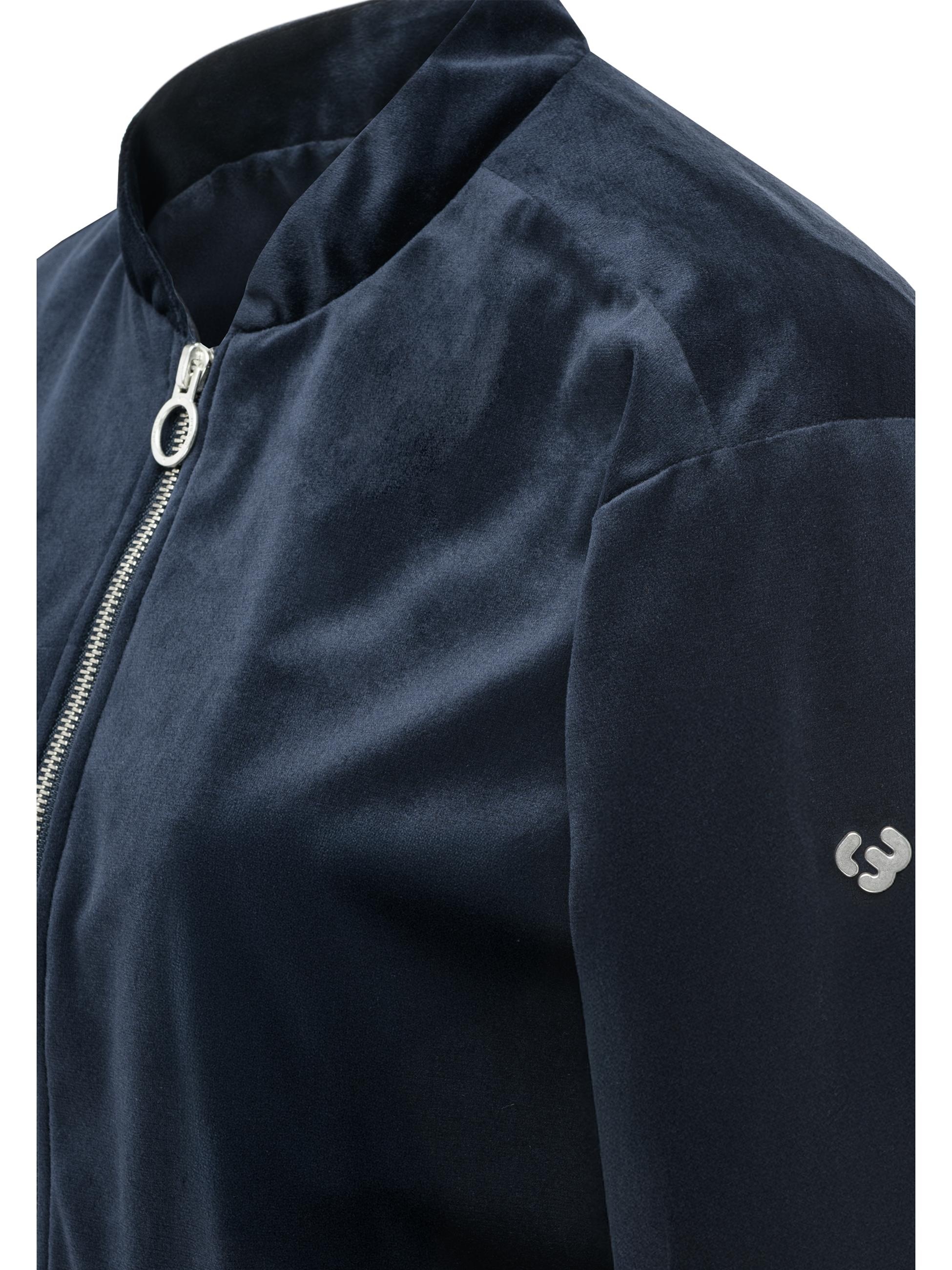 Ragwear Bomberjacke »Bomberjacke Velvetie« ohne Kapuze Modische Blousonjacke aus kuscheligem Samt