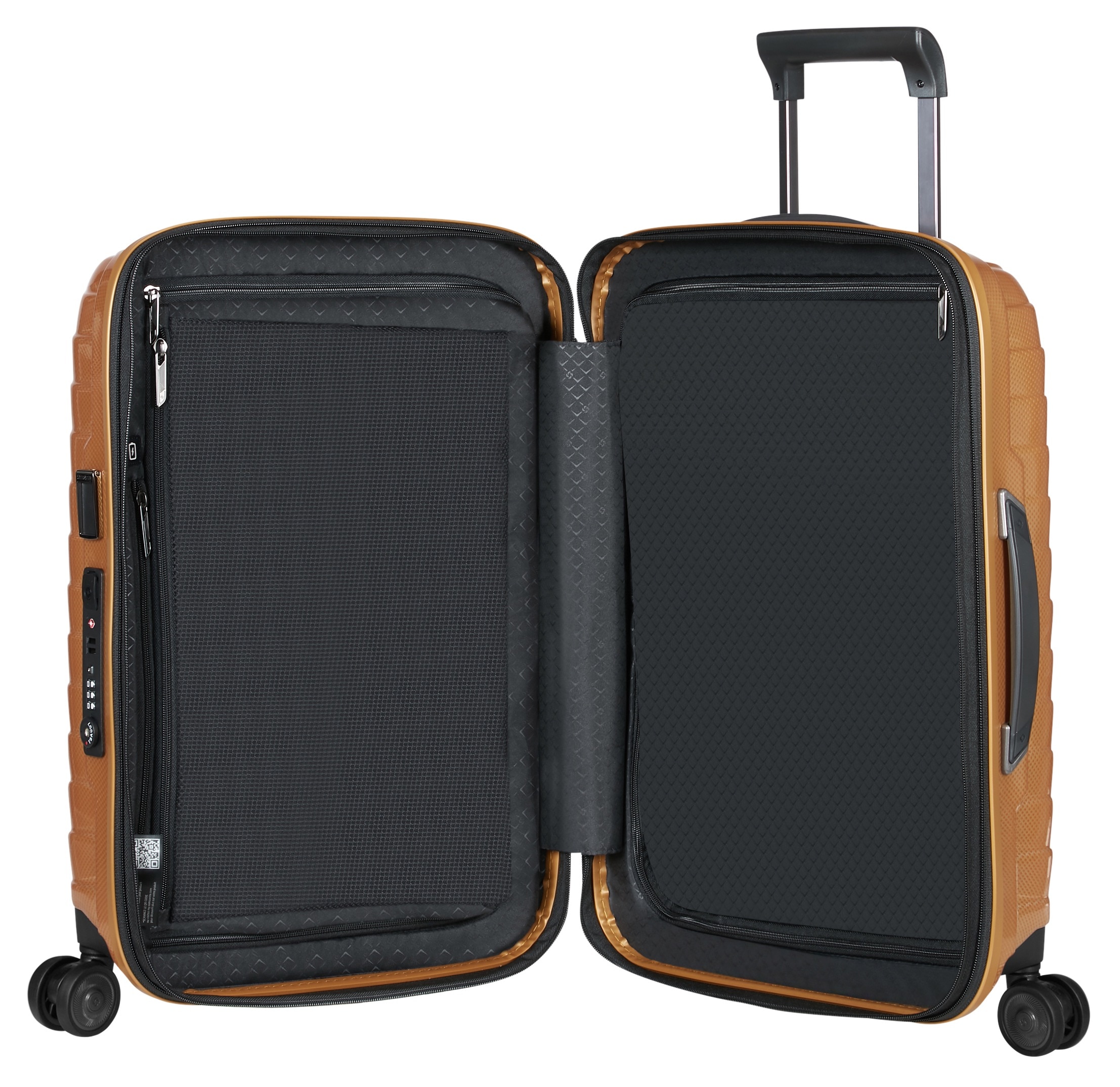 Samsonite Hartschalen-Trolley »PROXIS, verschiedene Größen und Farben« 38 l 4 Rollen Trolley Reisegepäck Hartschalenkoffer Reisekoffer TSA-Zahlenschloss