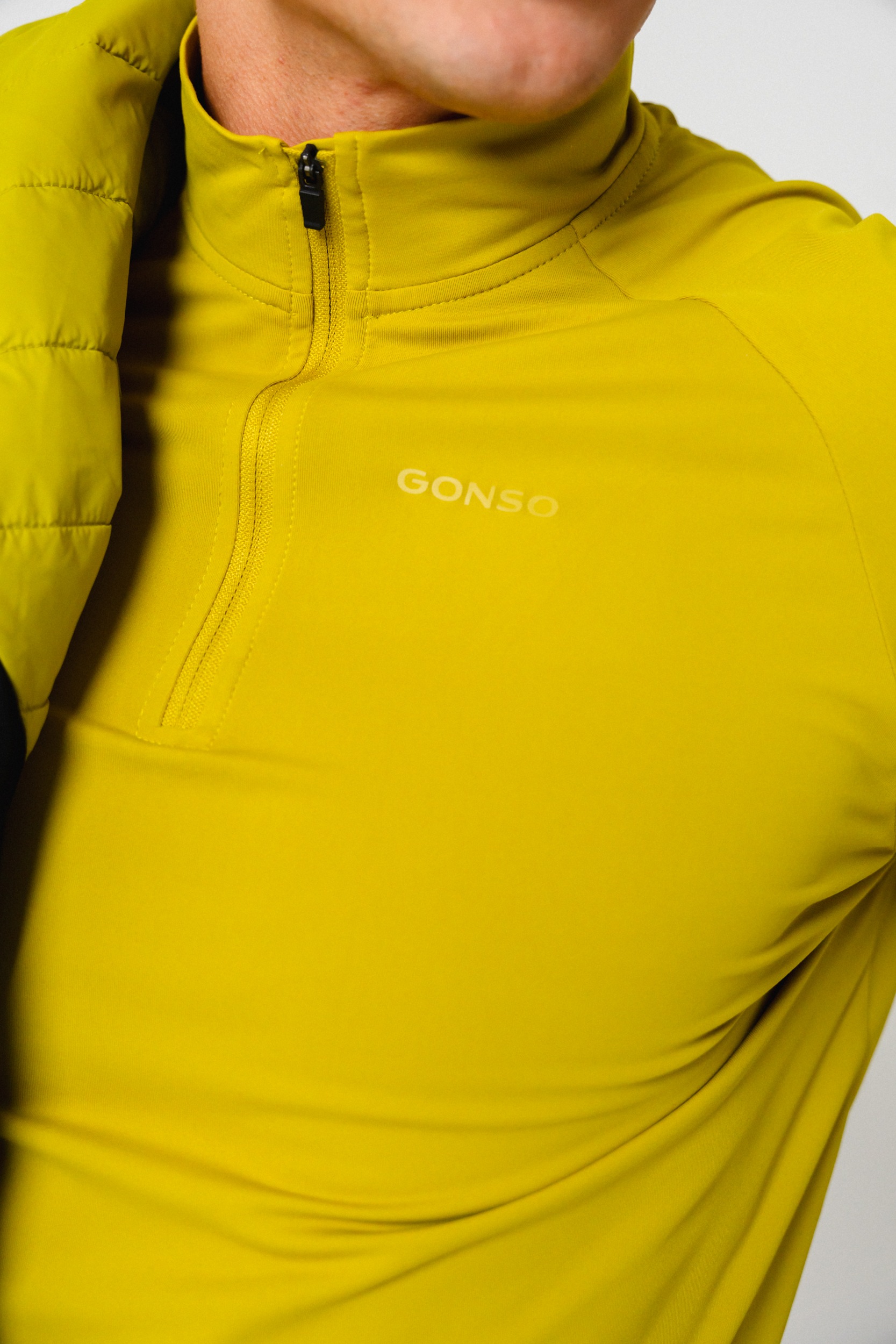 Gonso »Essential Jersey Longsleeve M« Herren Fahrradtrikot langarm, Midlayer Trikot