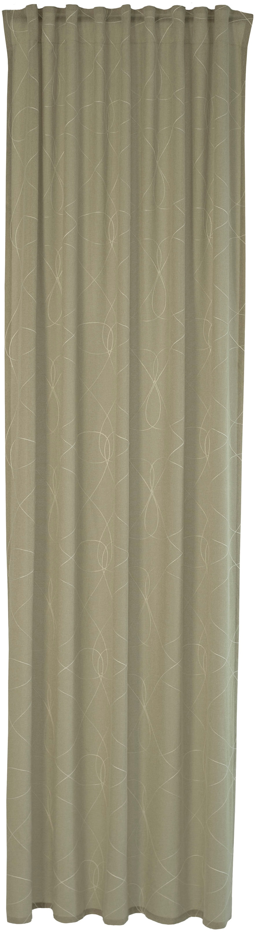 HOMING Vorhang »Liora« verdeckte Schlaufen 1 Stk. tlg. Fertigschal