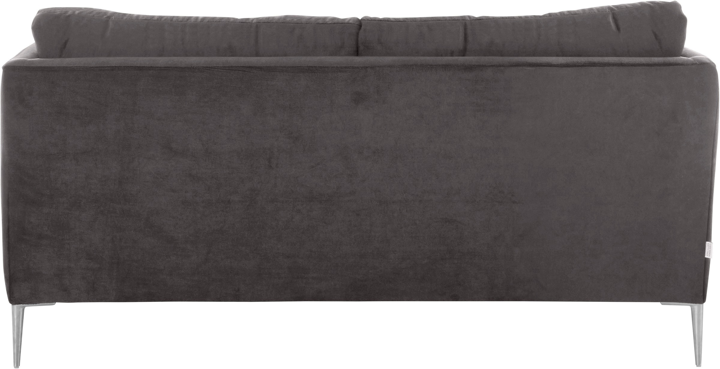 Guido Maria Kretschmer Home&Living 2-Sitzer »Chilltime, elegant und bequem, Komfortsitzhöhe 46cm, hoher Fuß«, mit eleganter Kreuznaht in den Rückenkissen, Breite 167 cm